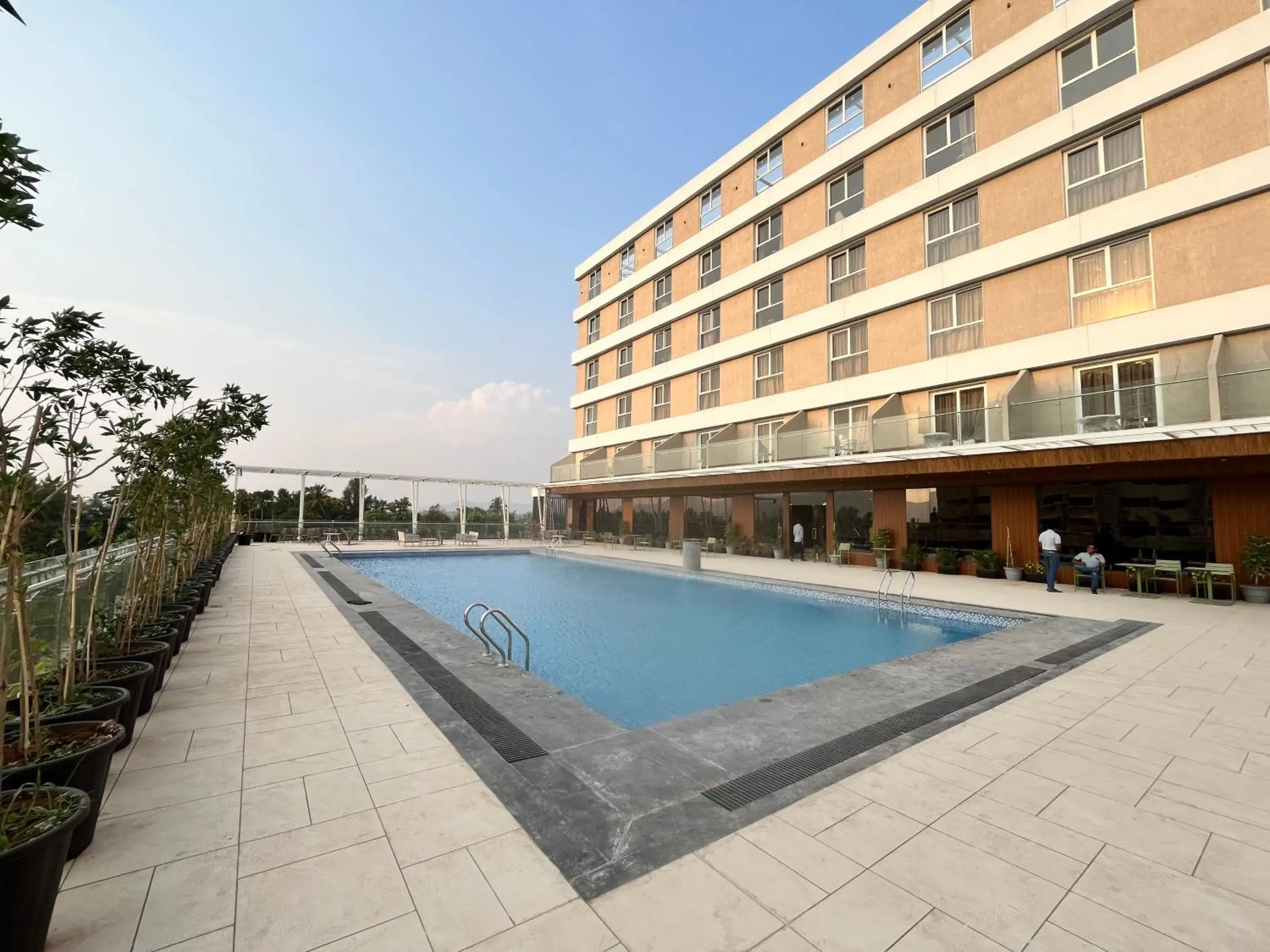 Swimming pool in VITS Satyajeet Karad Swimming pool in VITS Satyajeet Karad