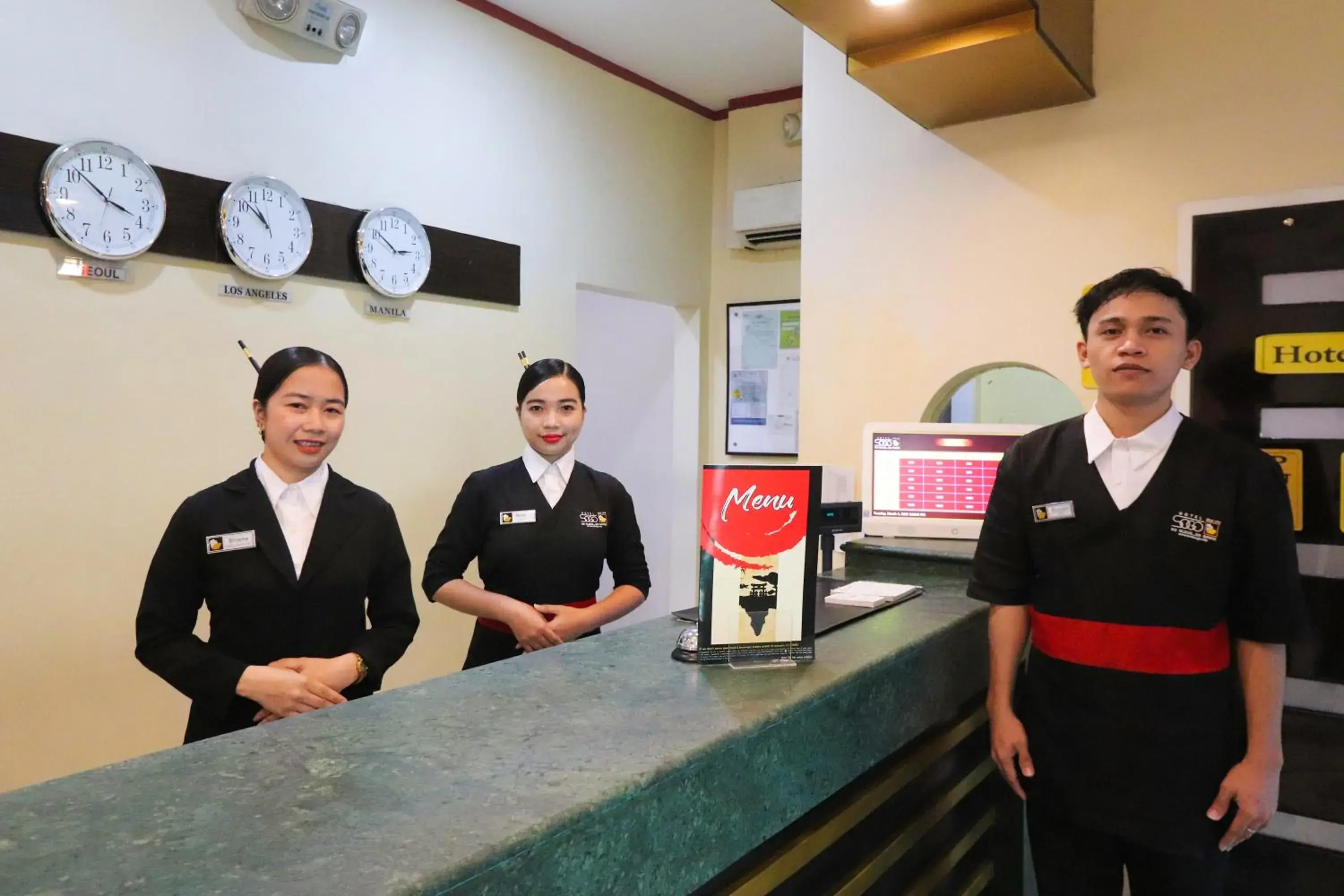 Lobby or reception in Hotel Sogo Yabut Lobby or reception in Hotel Sogo Yabut