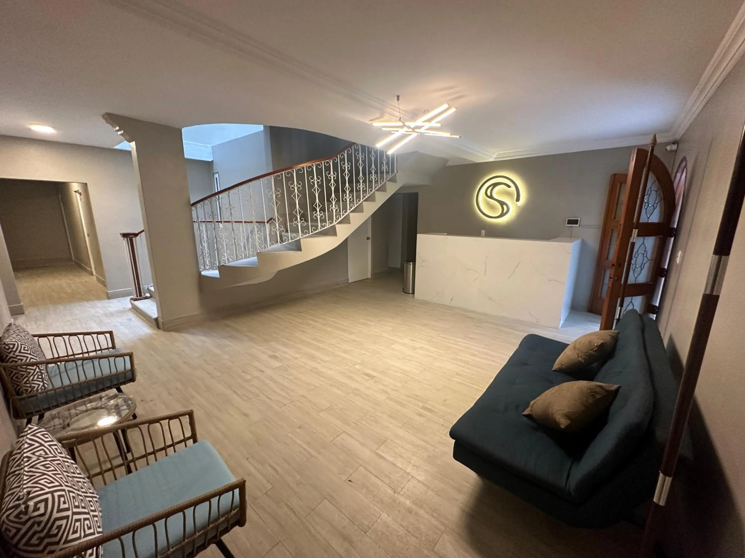 Lobby or reception in Villa Sicilia