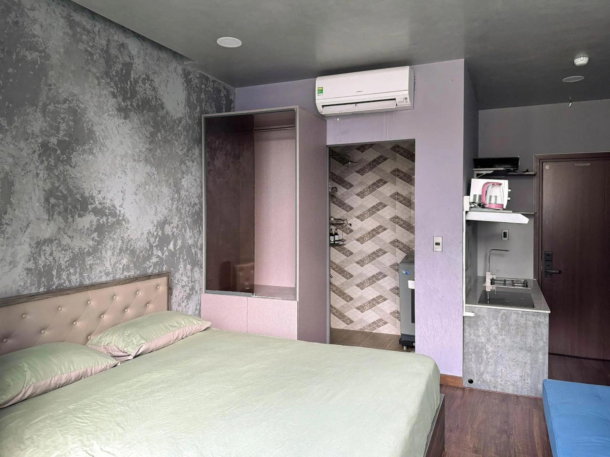 Photo of the whole room, Bed in Zeus Living - Cozy Apartment in Thao Dien