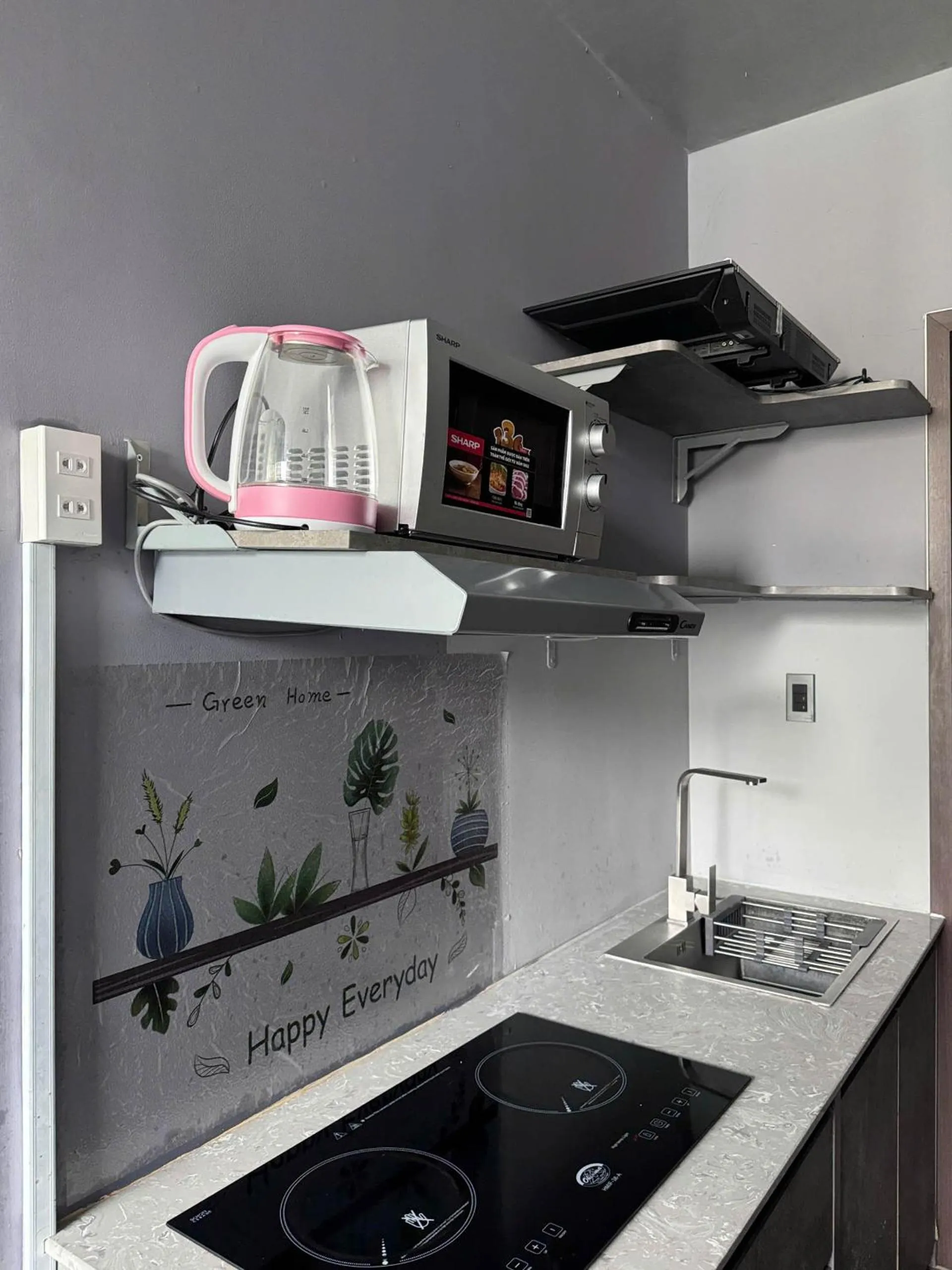 kitchen in Zeus Living - Cozy Apartment in Thao Dien