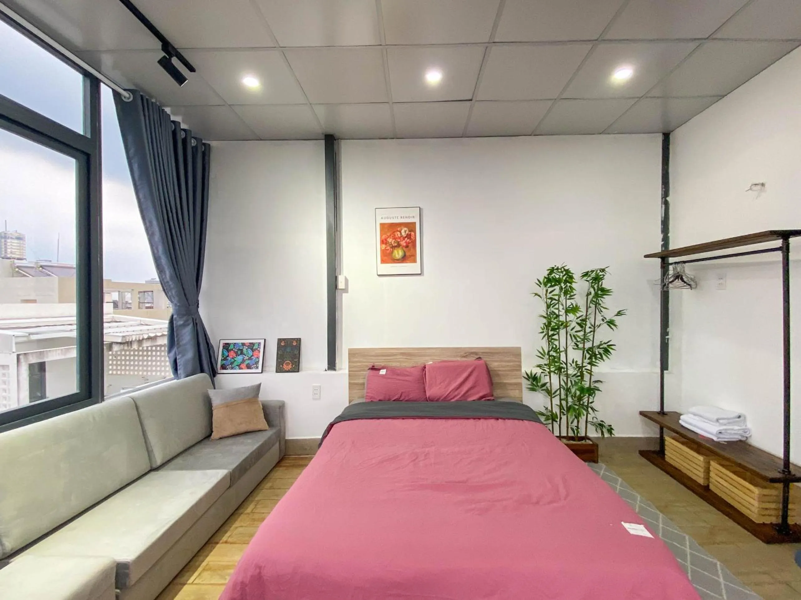 Bed in Zeus Living - Cozy Apartment in Thao Dien