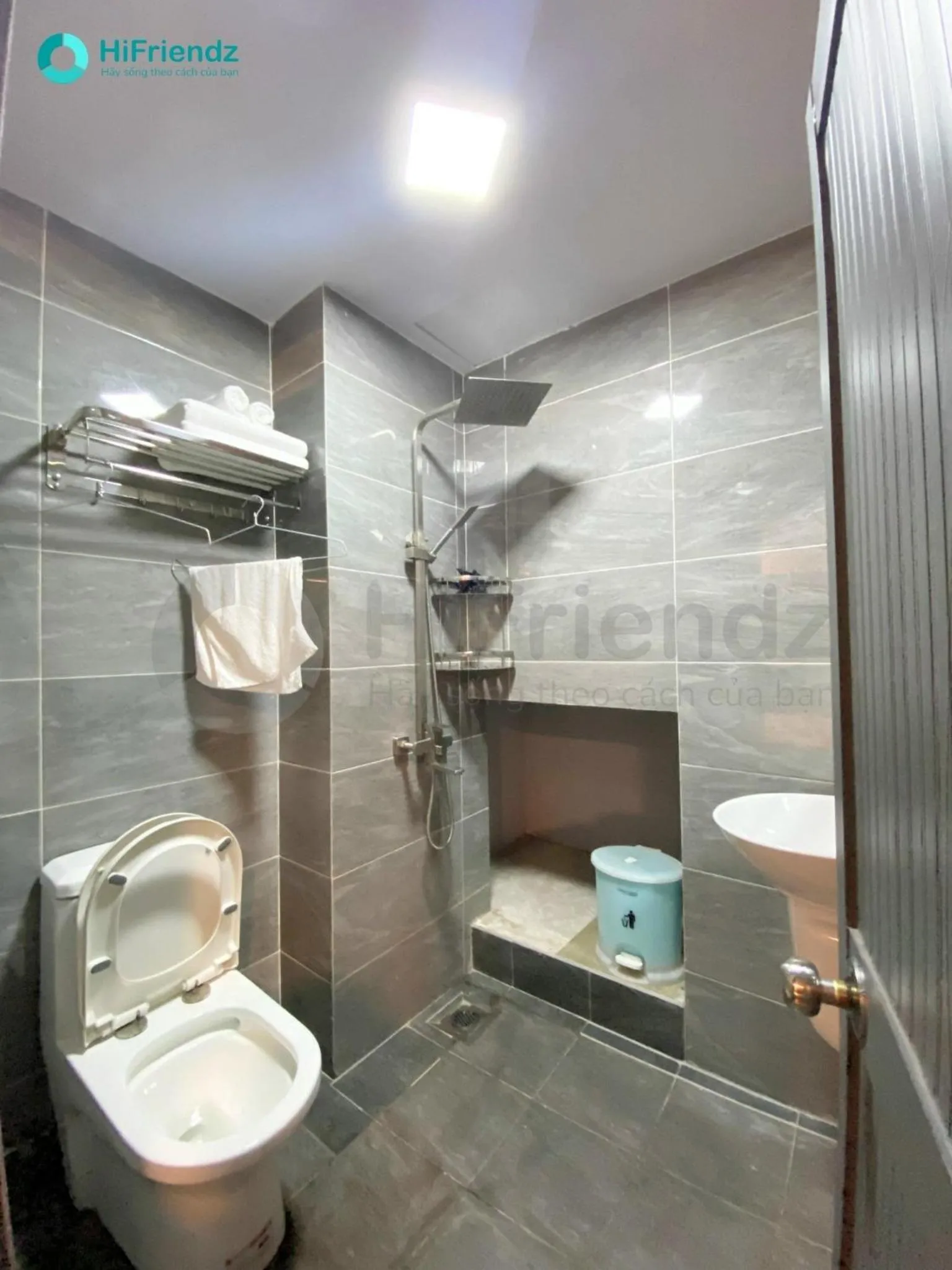 Shower in Zeus Living - Cozy Apartment in Thao Dien