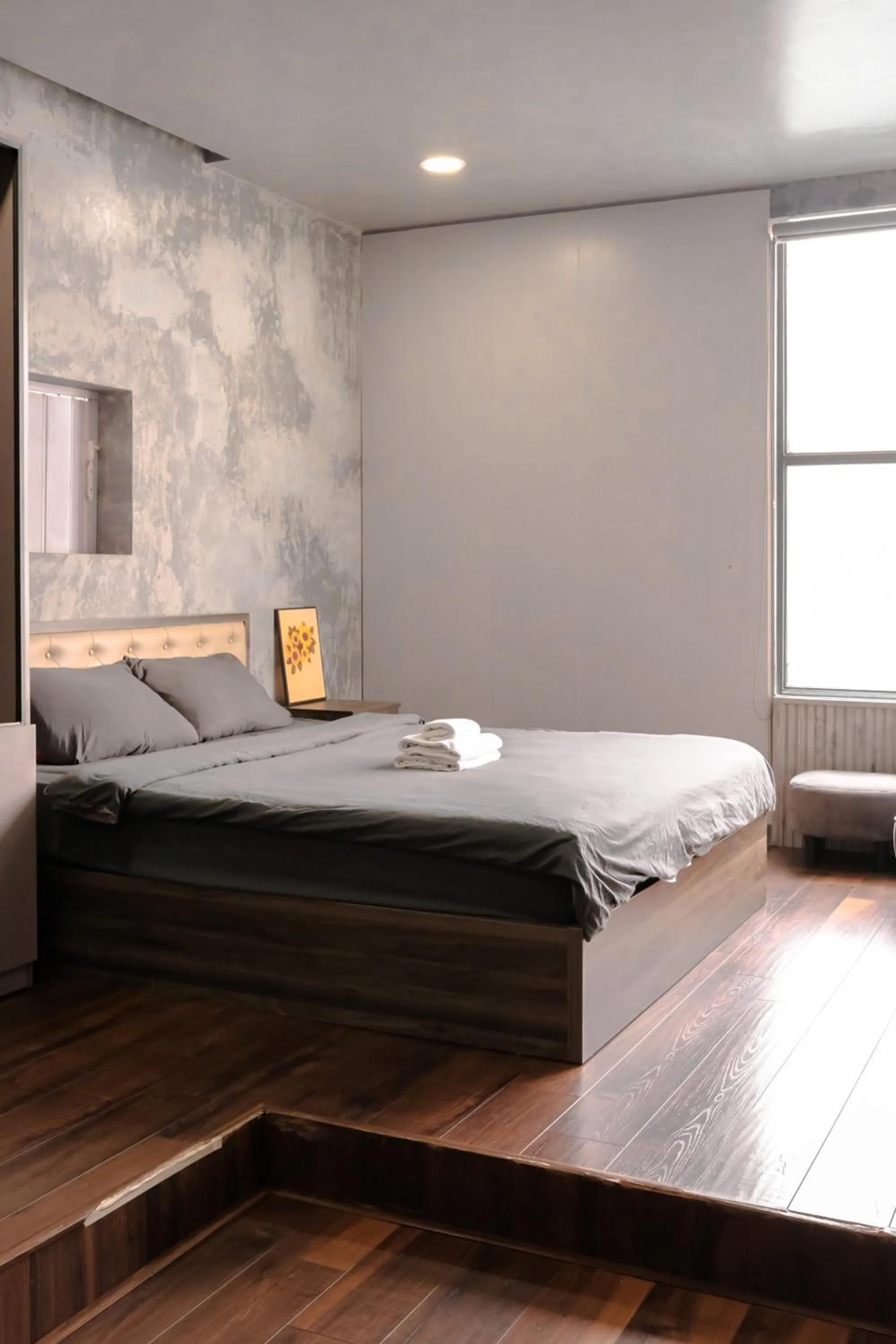 Bed in Zeus Living - Cozy Apartment in Thao Dien