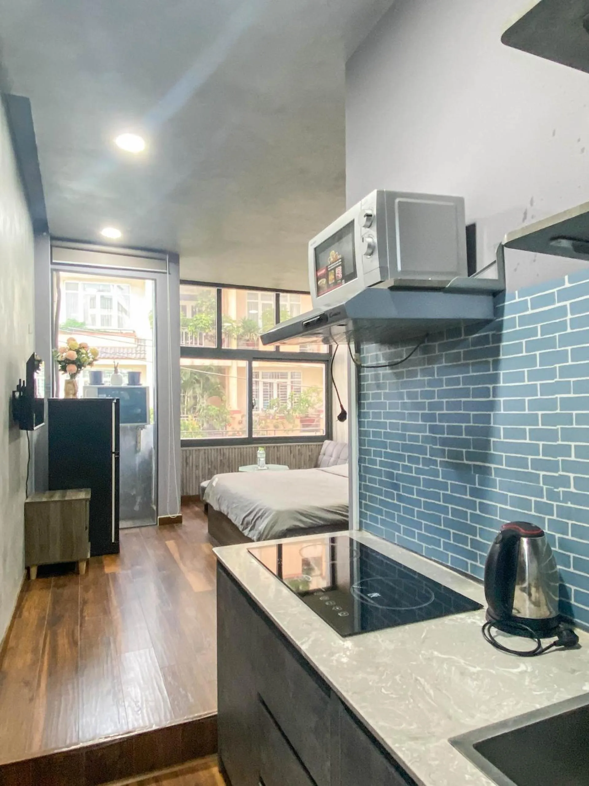 Bed in Zeus Living - Cozy Apartment in Thao Dien