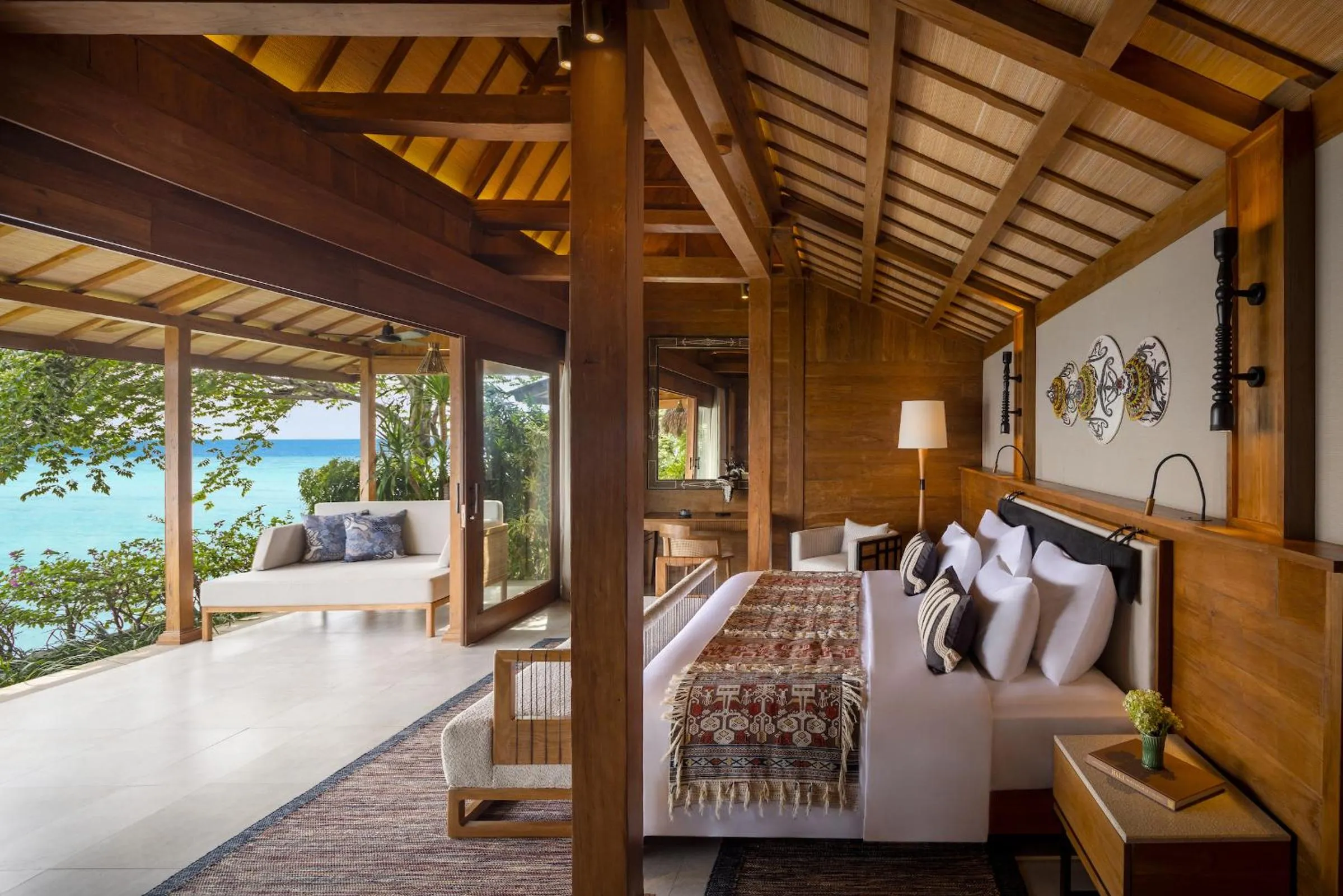 View (from property/room), Bed in Semaya Beach Resort