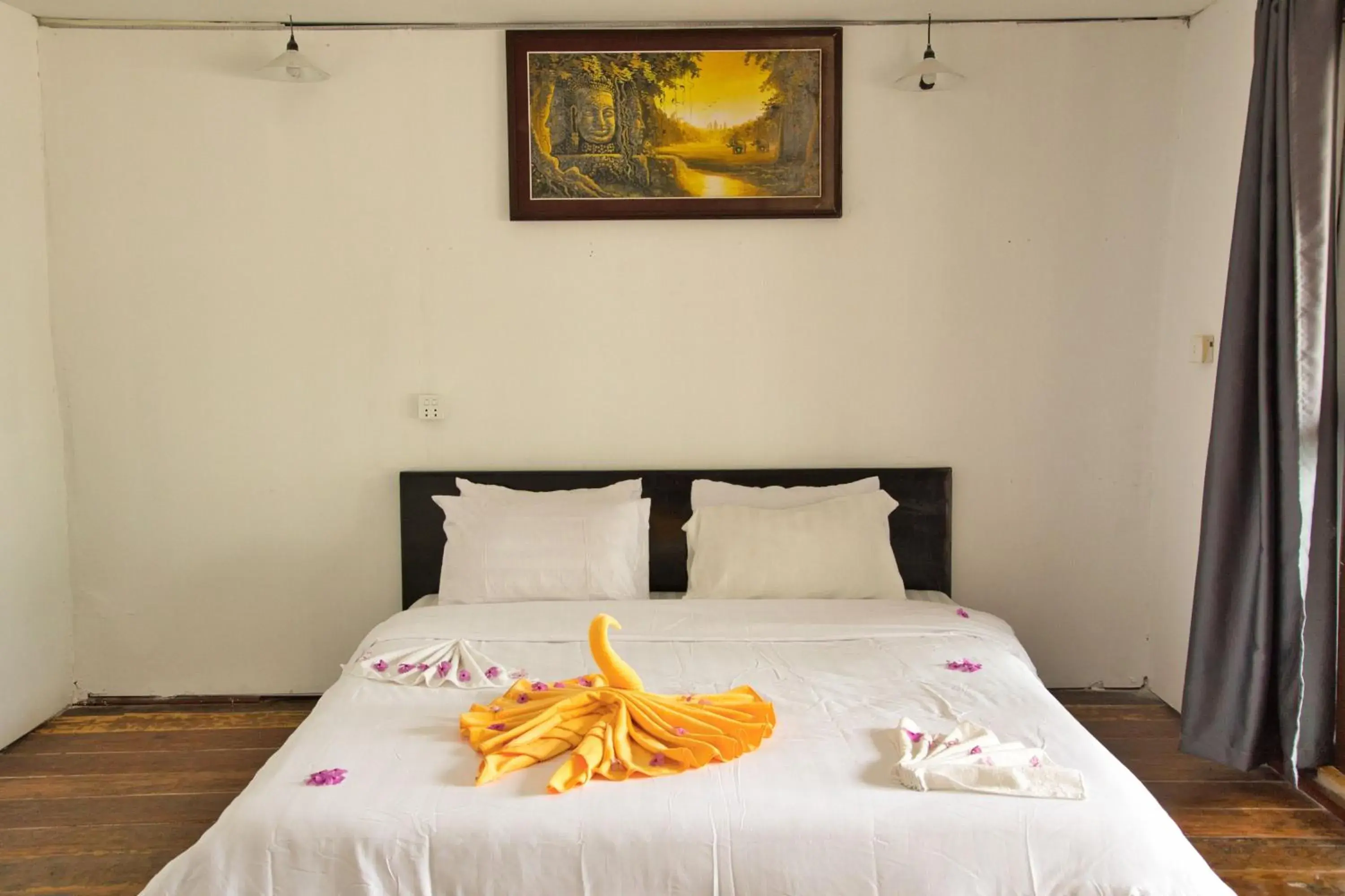 View (from property/room), Bed in Koh Rong Beach Hostel and Bungalows View (from property/room), Bed in Koh Rong Beach Hostel and Bungalows