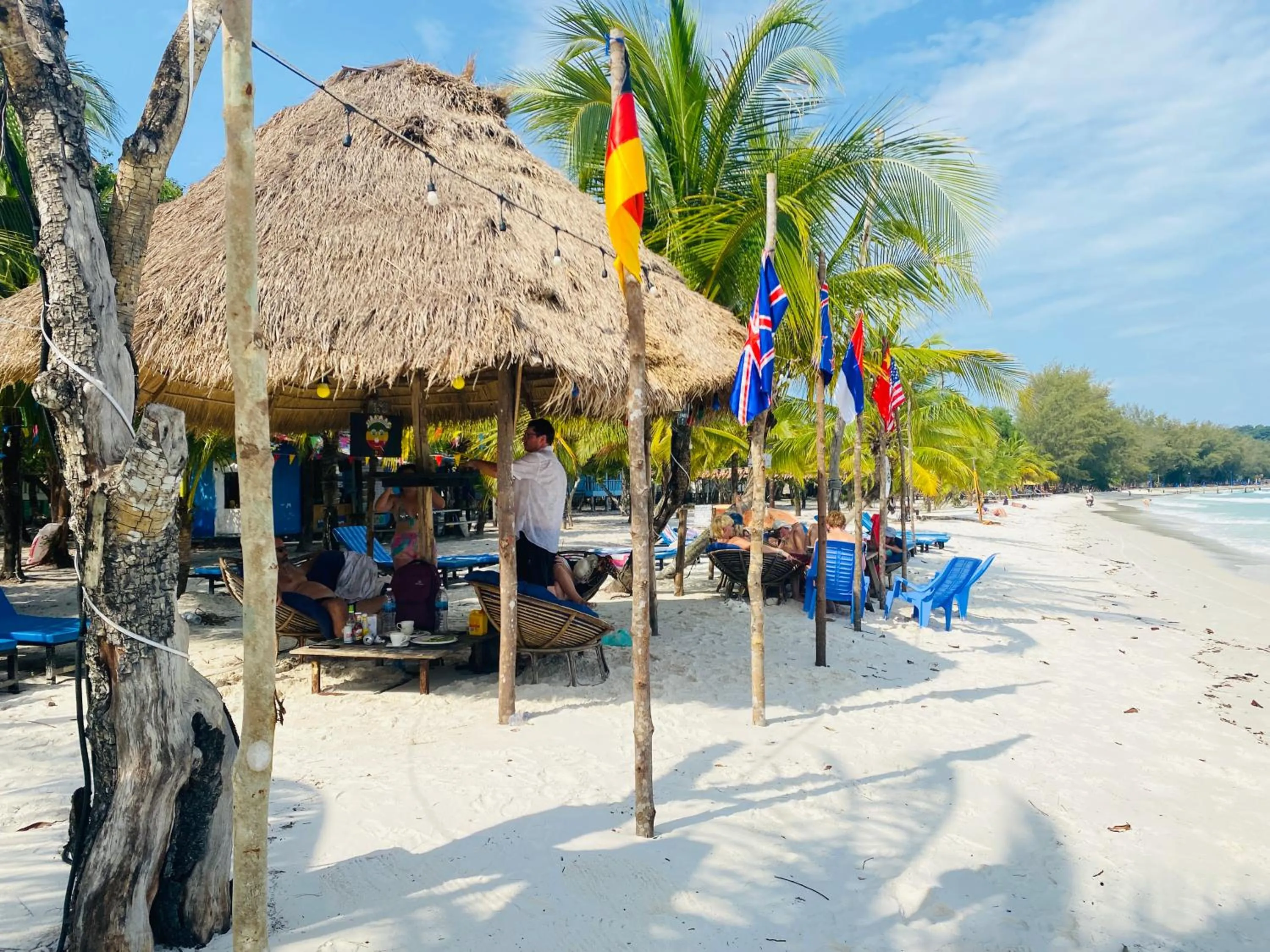 Beach in Koh Rong Beach Hostel and Bungalows