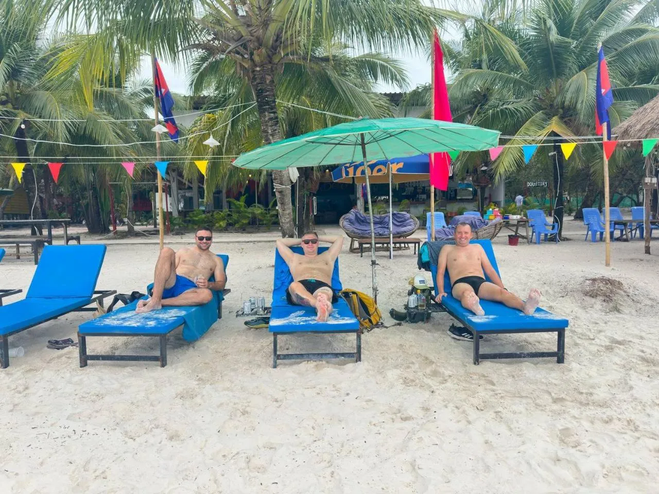 Beach in Koh Rong Beach Hostel and Bungalows