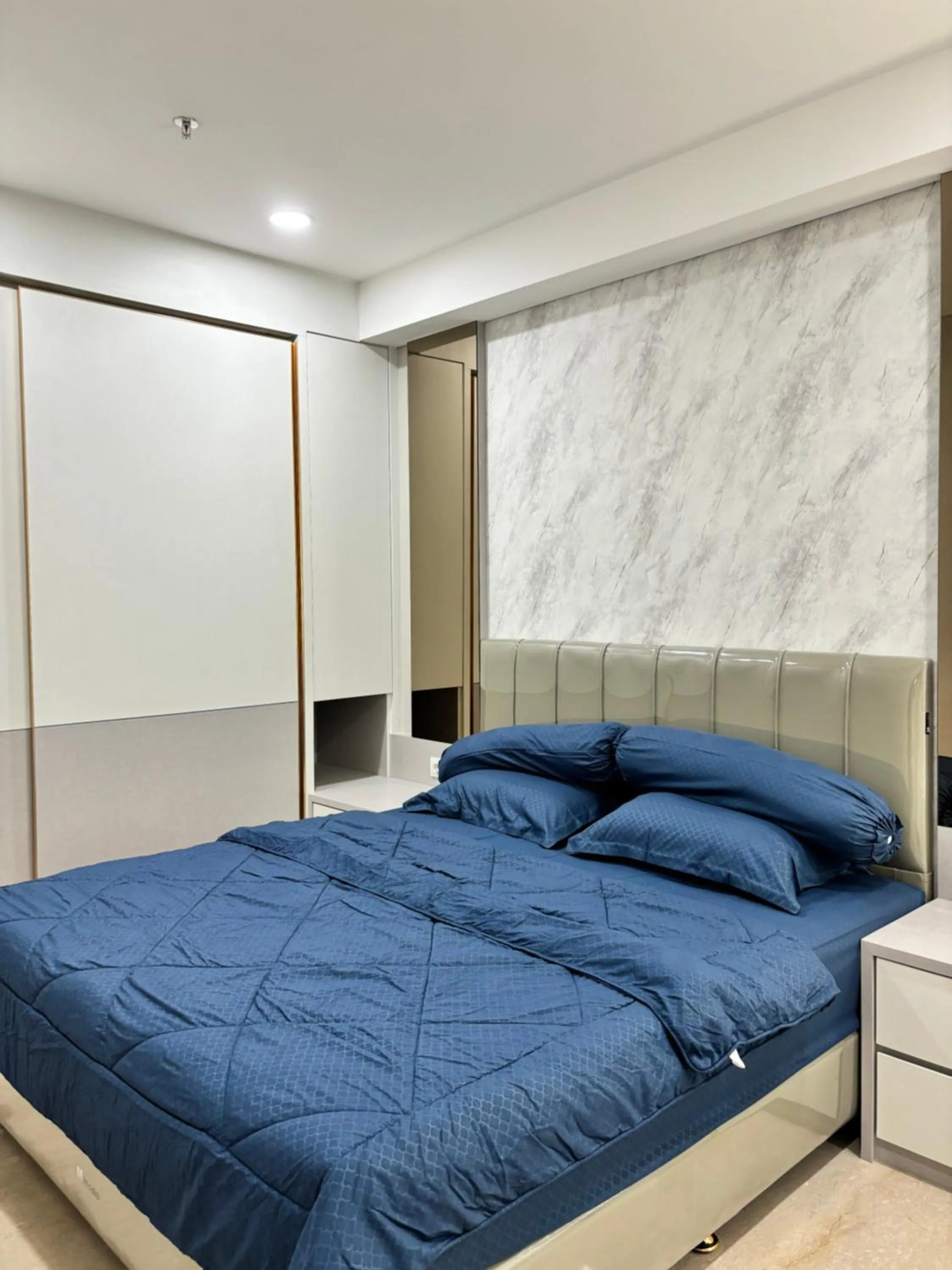 Bed in Apartment Podomoro Medan