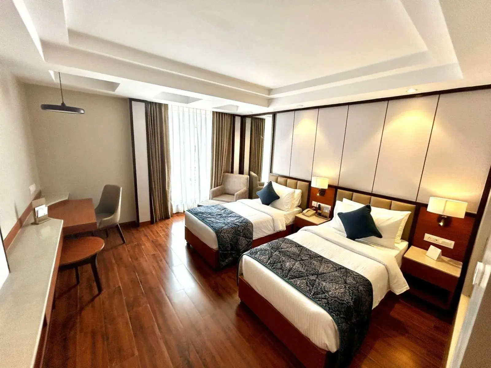 Twin Room with Pool View in Fortune Select Candolim, Goa - Member ITC Hotels' Group Twin Room with Pool View in Fortune Select Candolim, Goa - Member ITC Hotels' Group