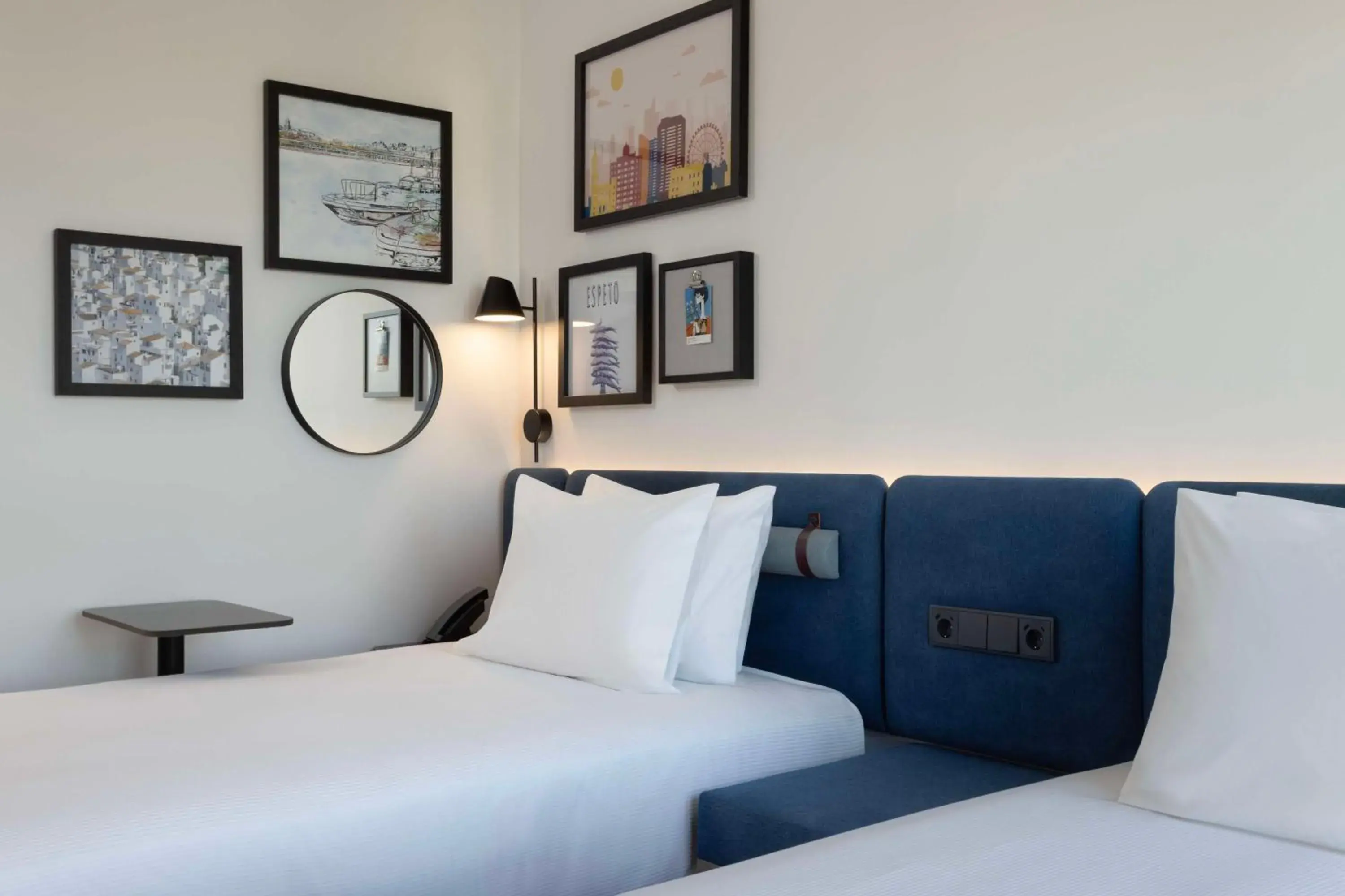 Bed in Hampton By Hilton Malaga Martiricos Bed in Hampton By Hilton Malaga Martiricos