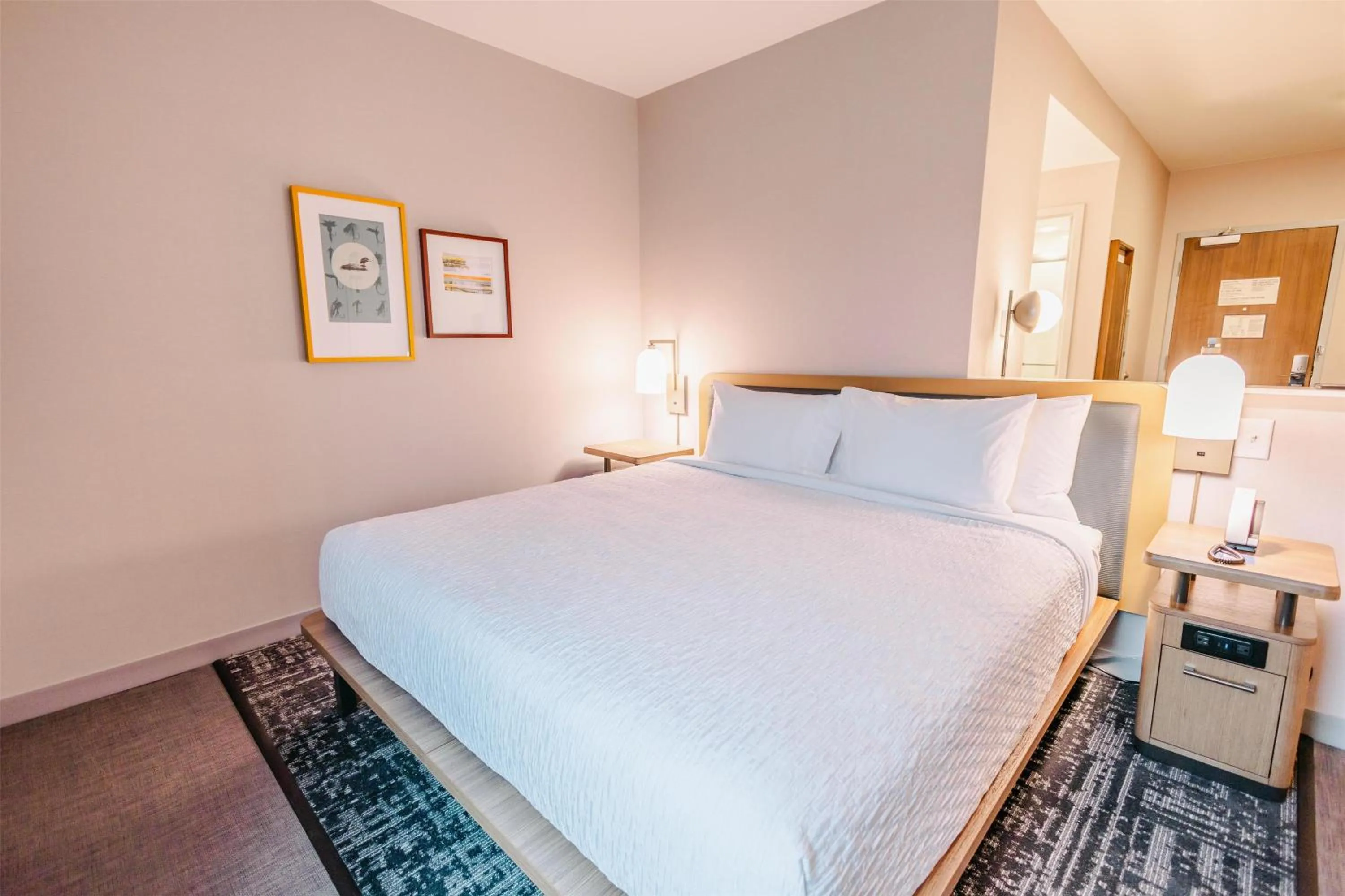 Bed in Homewood Suites By Hilton Buford Mall Of Ga