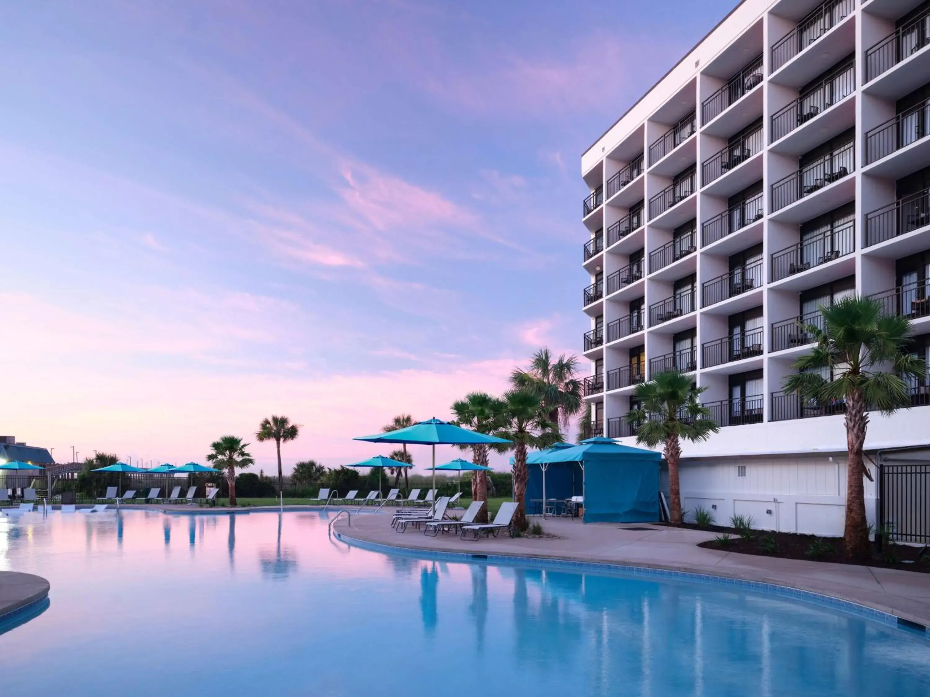 Pool view in The Ellie Beach Resort Myrtle Beach, Tapestry By Hilton Pool view in The Ellie Beach Resort Myrtle Beach, Tapestry By Hilton