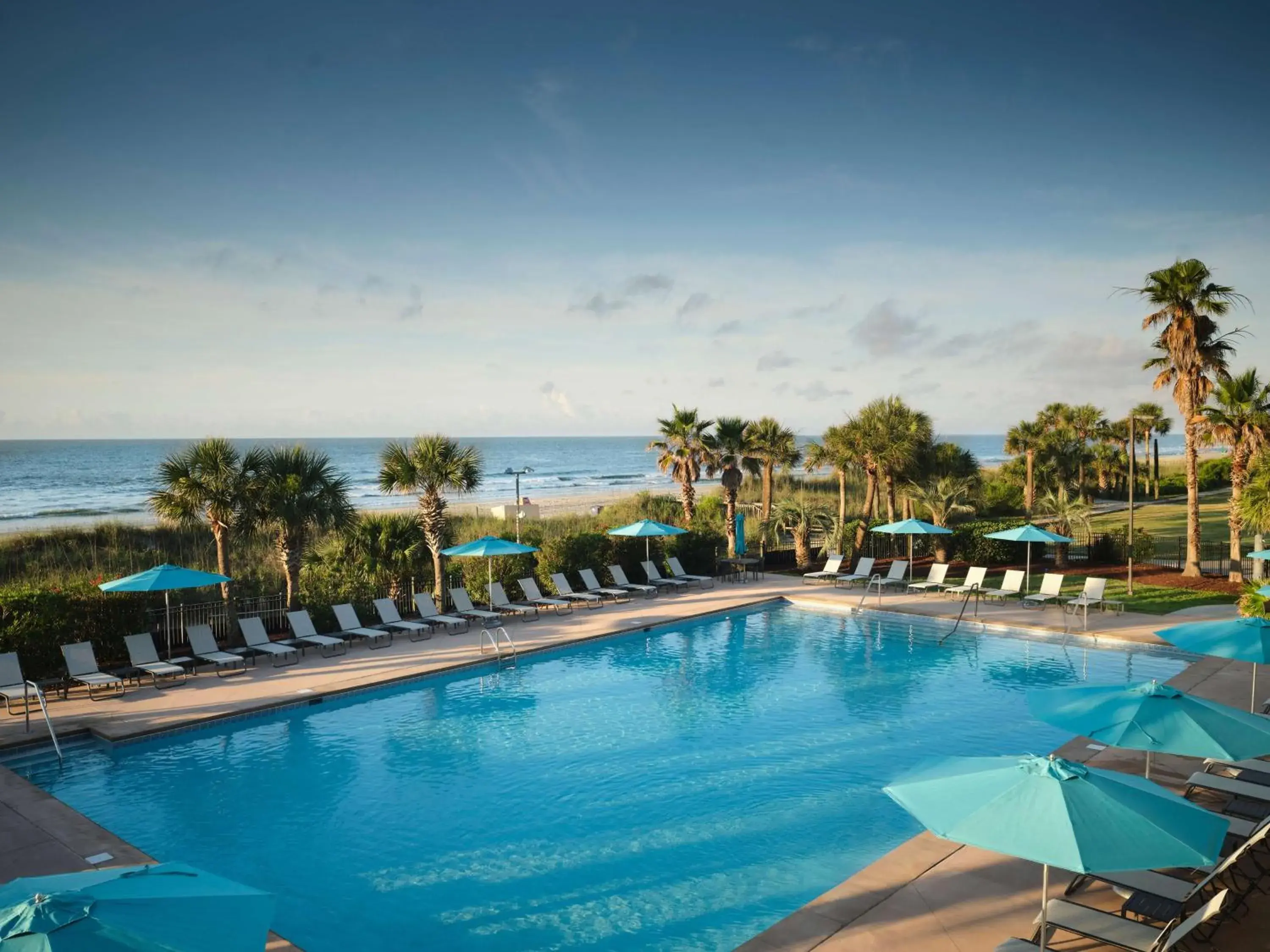 Pool view in The Ellie Beach Resort Myrtle Beach, Tapestry By Hilton Pool view in The Ellie Beach Resort Myrtle Beach, Tapestry By Hilton