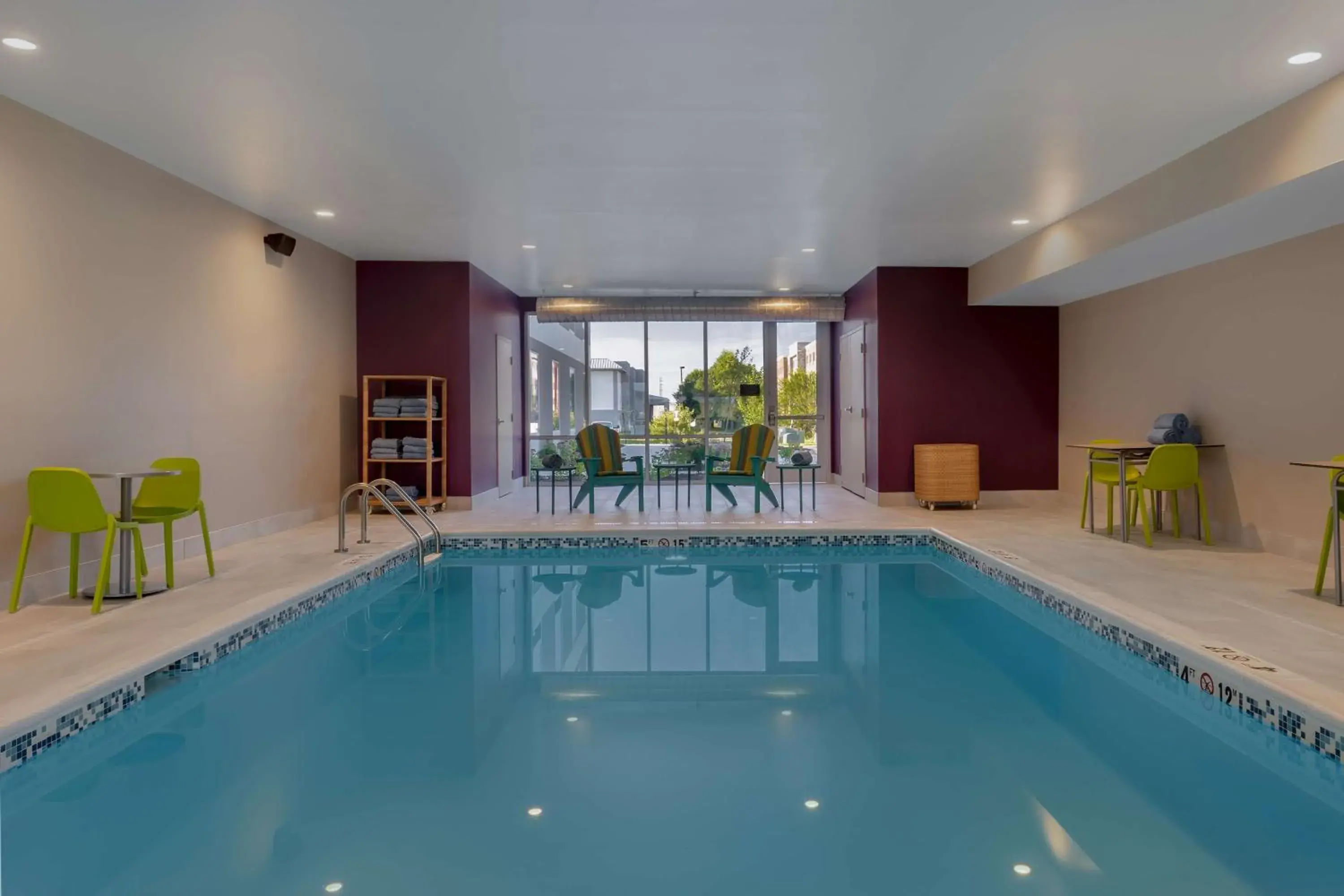 Pool view in Home2 Suites By Hilton Kokomo Pool view in Home2 Suites By Hilton Kokomo