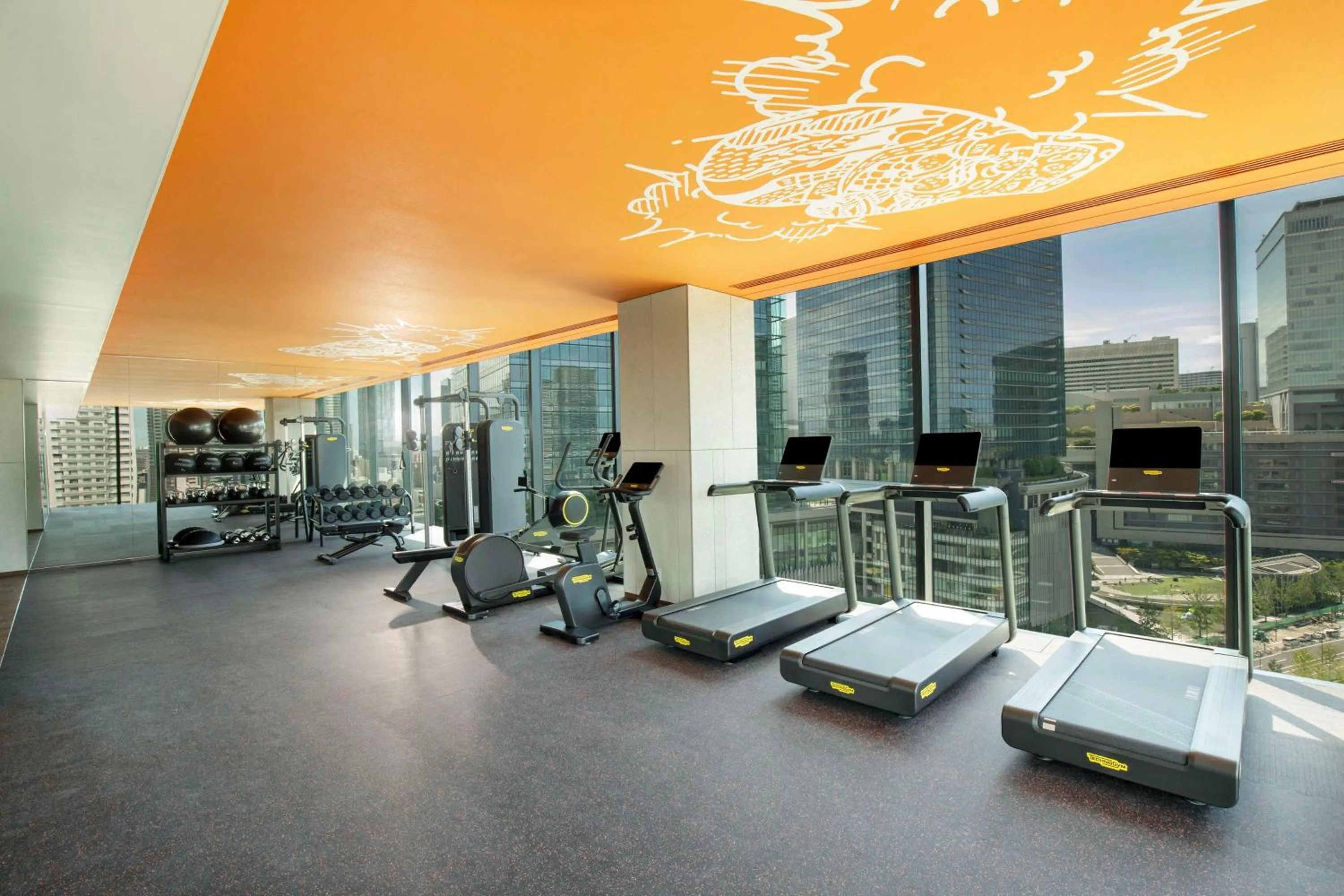 Fitness centre/facilities in Canopy By Hilton Osaka Umeda