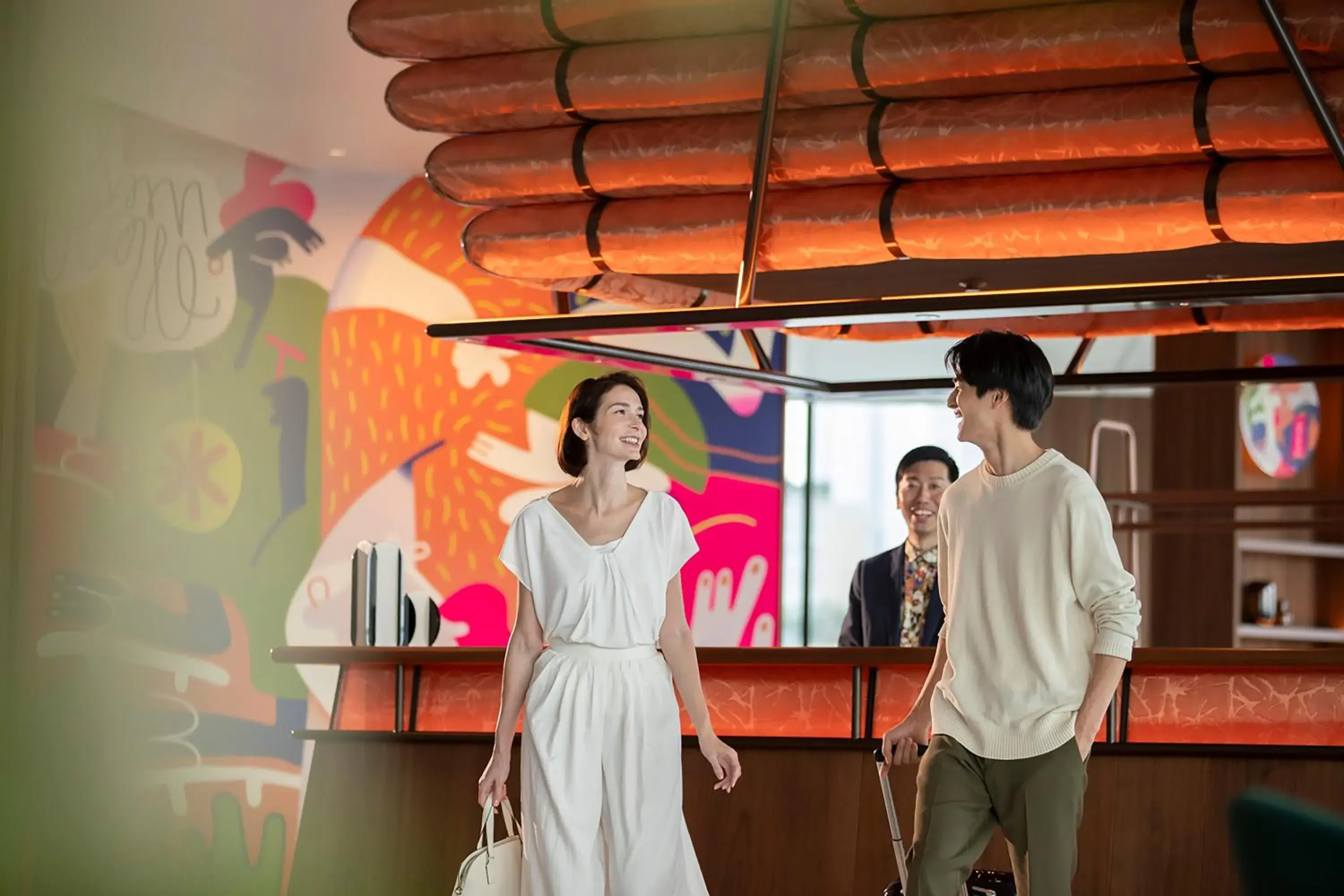 Lobby or reception in Canopy By Hilton Osaka Umeda Lobby or reception in Canopy By Hilton Osaka Umeda