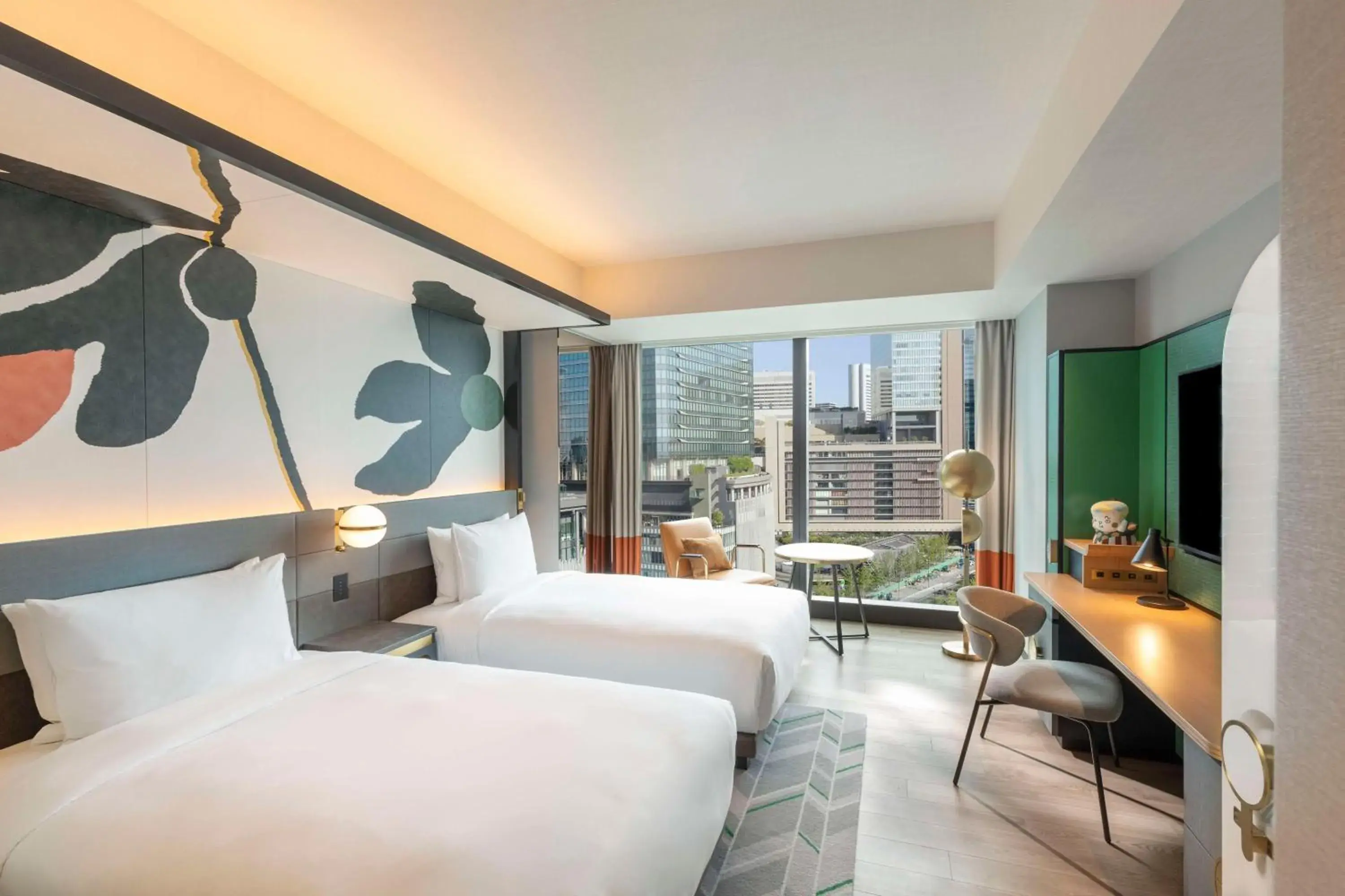Bedroom, Bed in Canopy By Hilton Osaka Umeda Bedroom, Bed in Canopy By Hilton Osaka Umeda