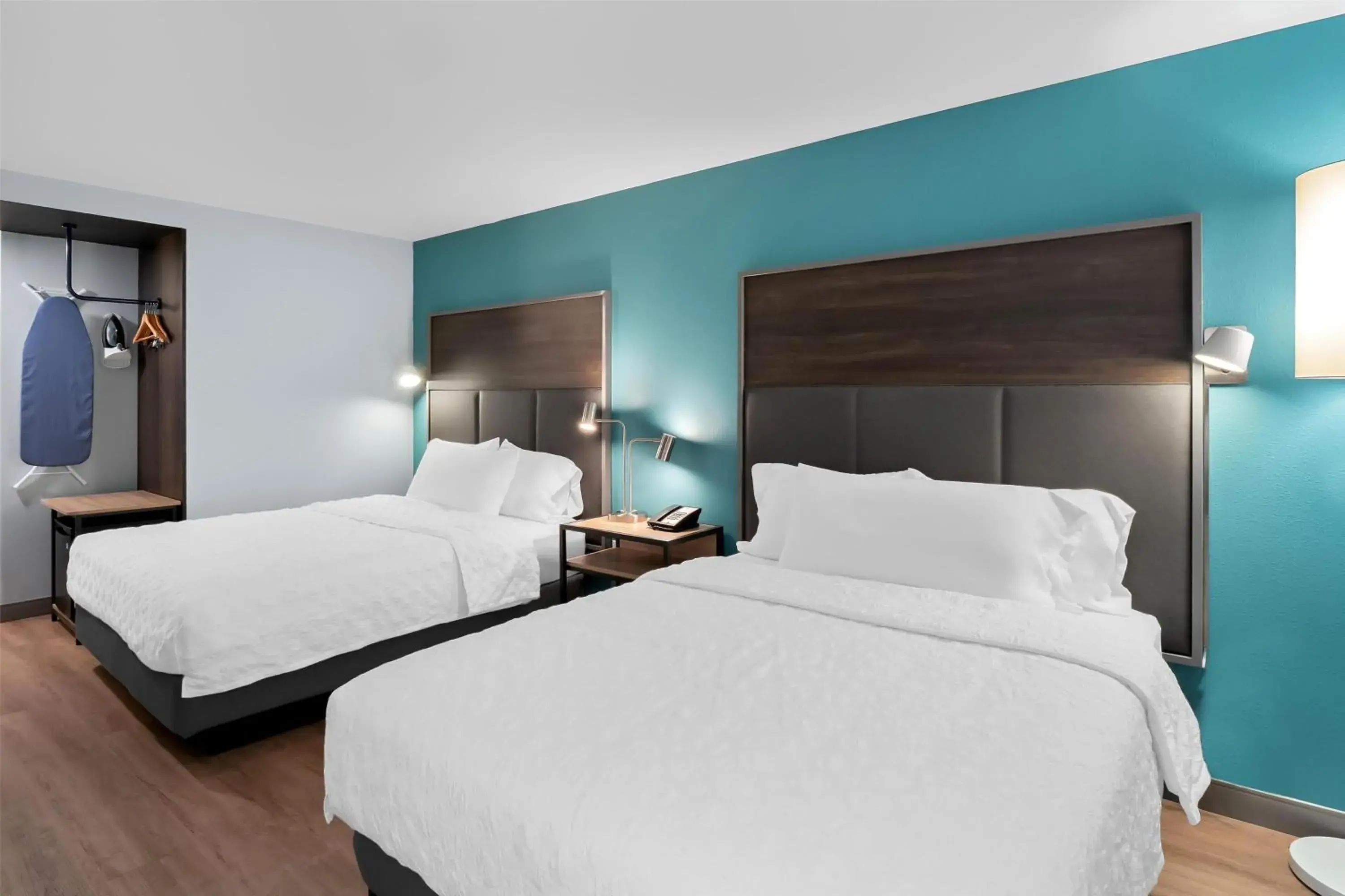 Queen Room with Two Queen Beds and Walk-In Shower in Tru By Hilton Wauseon Queen Room with Two Queen Beds and Walk-In Shower in Tru By Hilton Wauseon