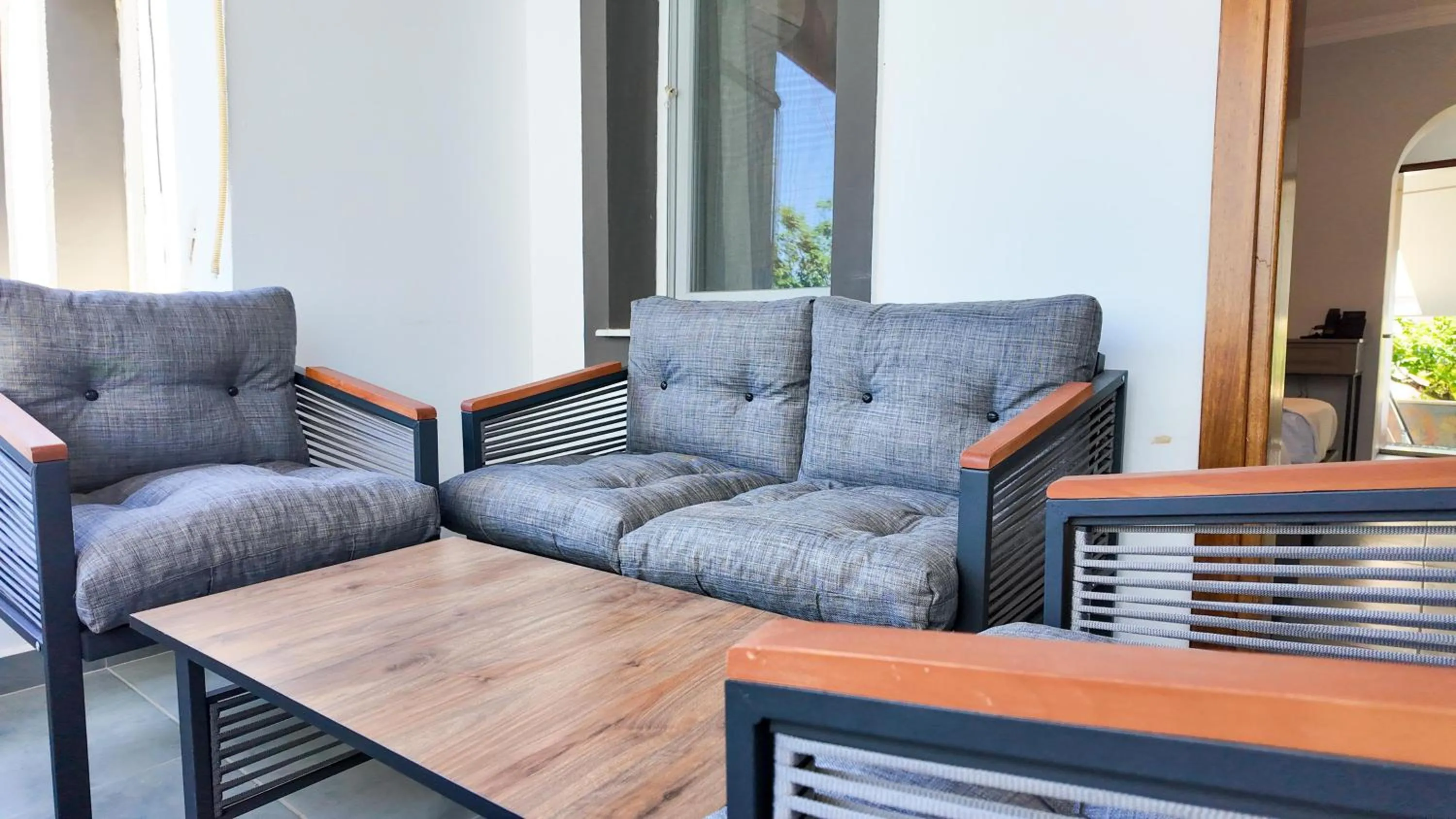 Seating area in Lizbonia Hotels Bodrum