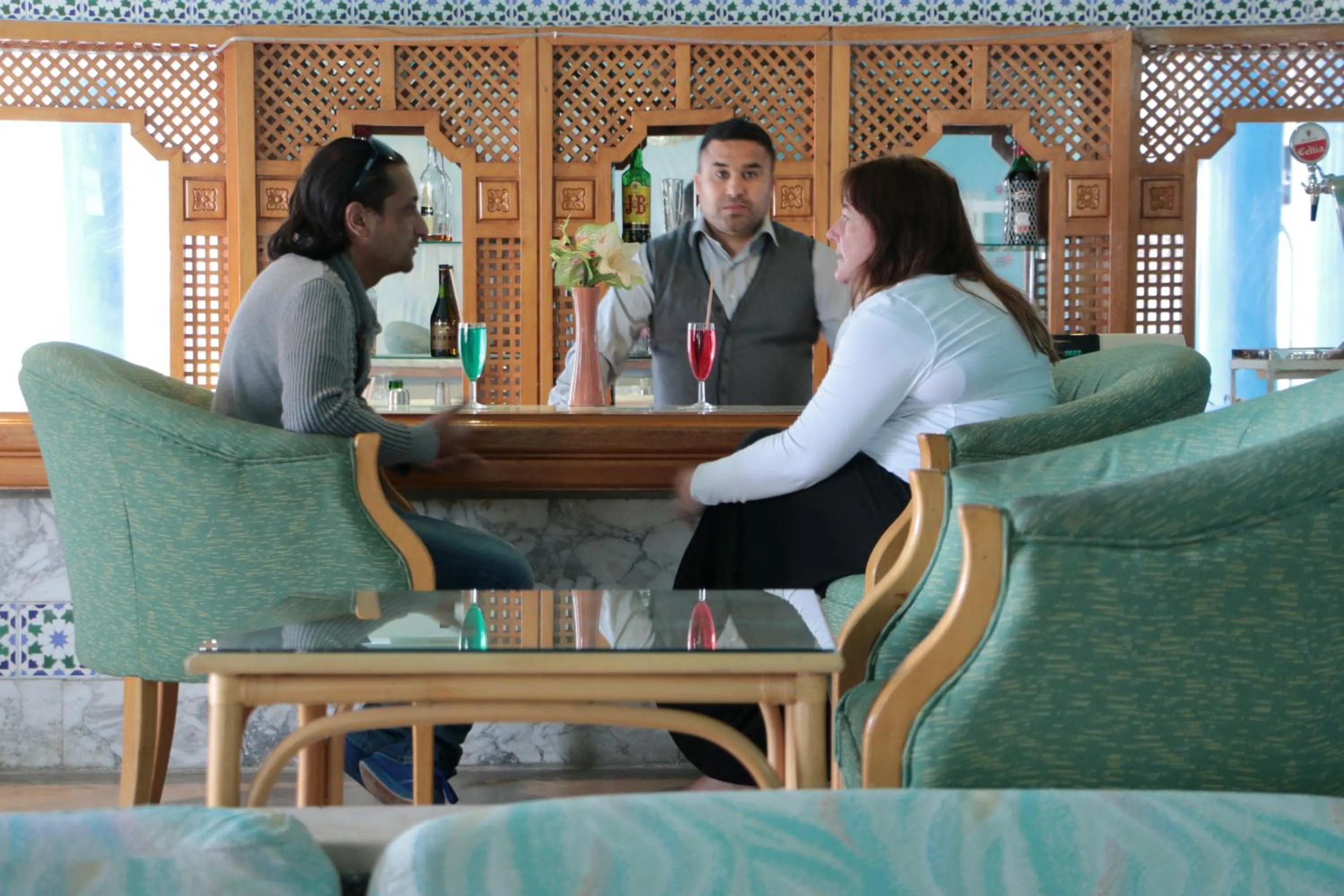 Living room in Hotel Le Khalife