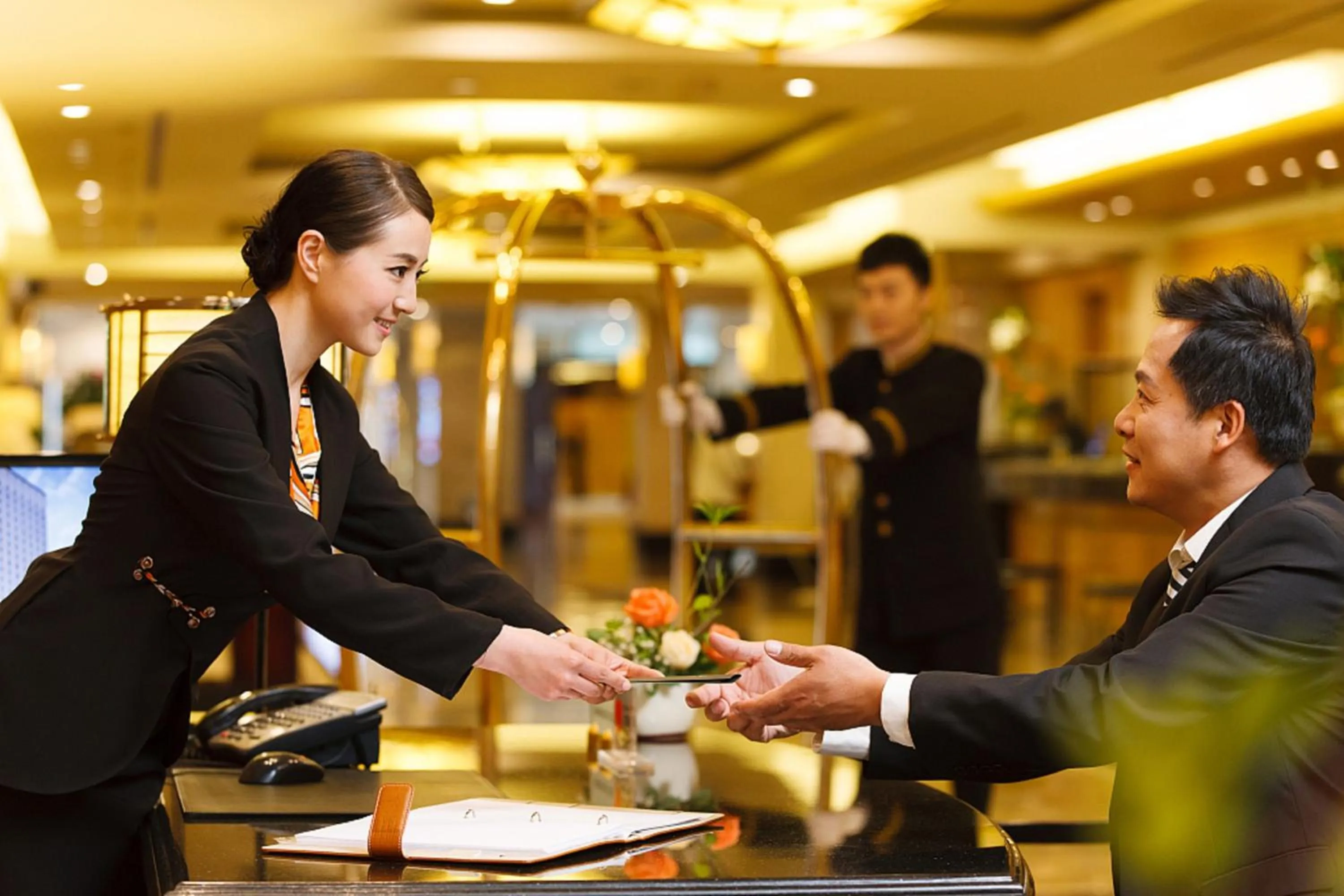 Lobby or reception in Gung Business Hotel