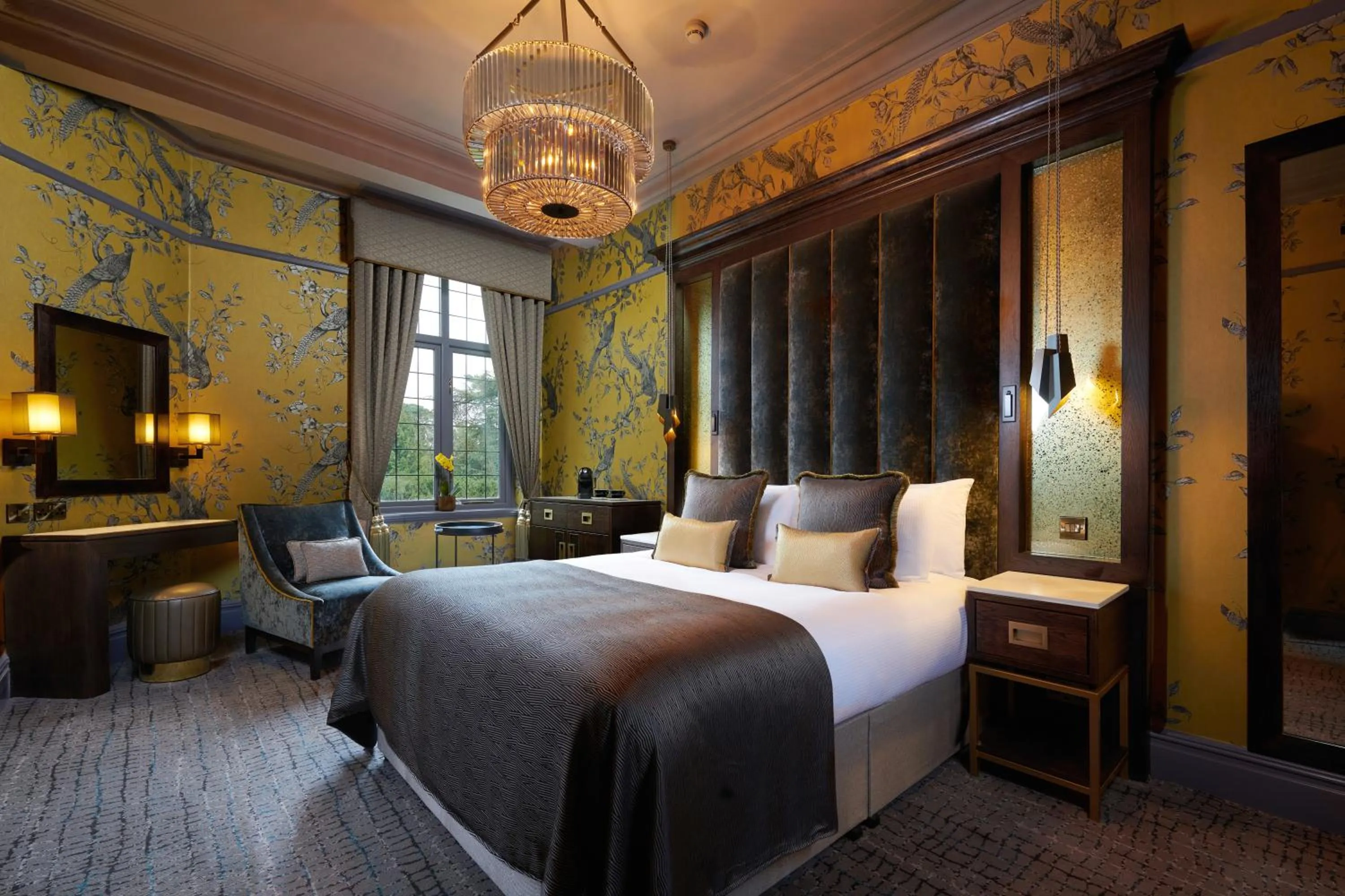 Bed in Aldwark Manor Estate