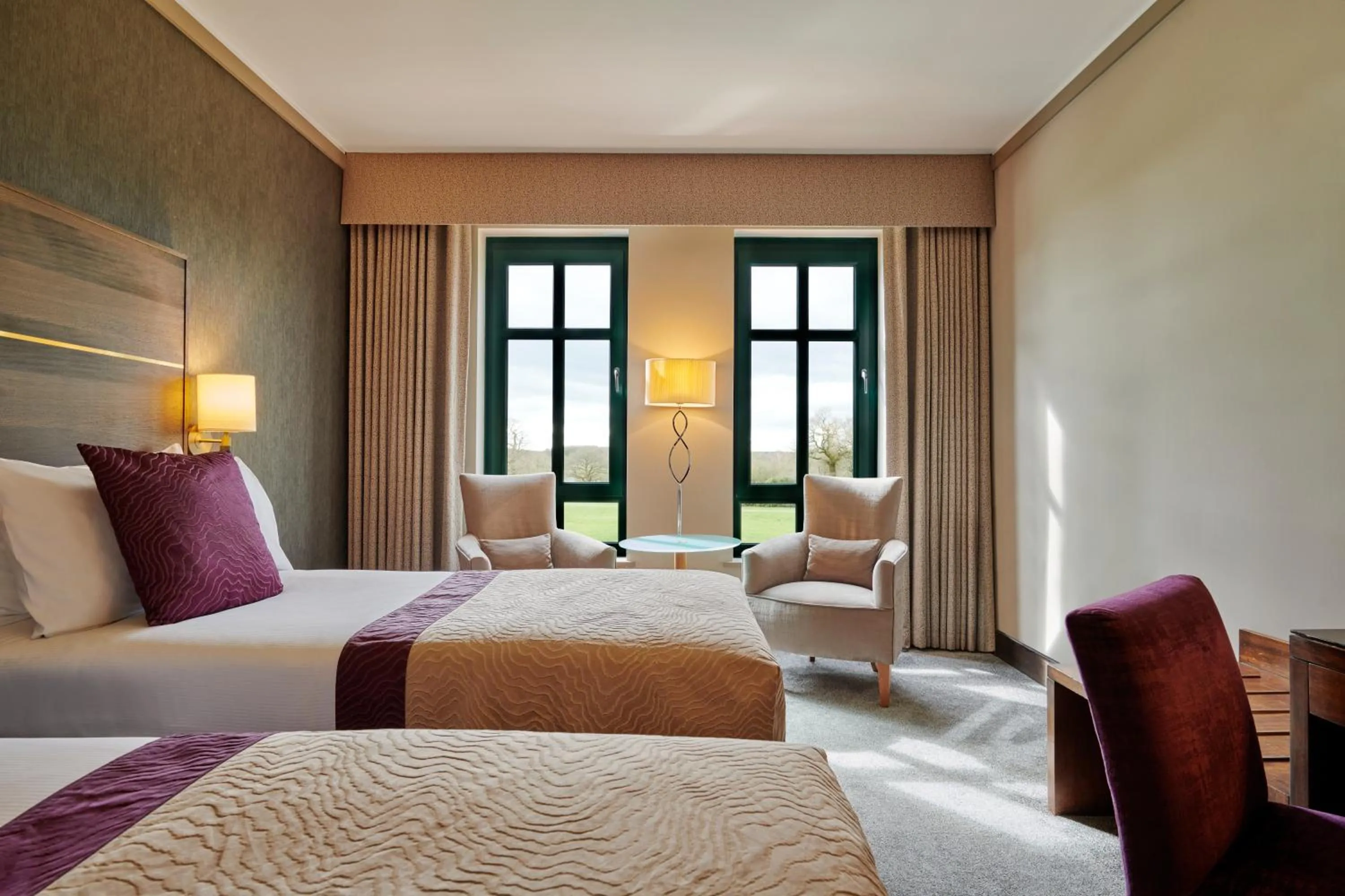 Bed in Aldwark Manor Estate