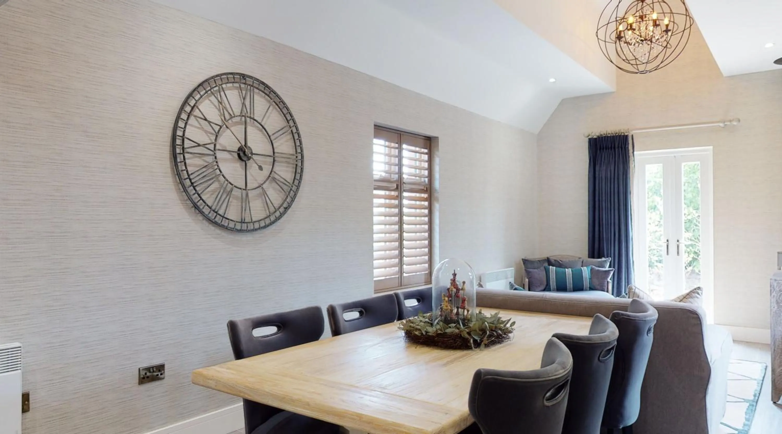 Living room in Aldwark Manor Estate
