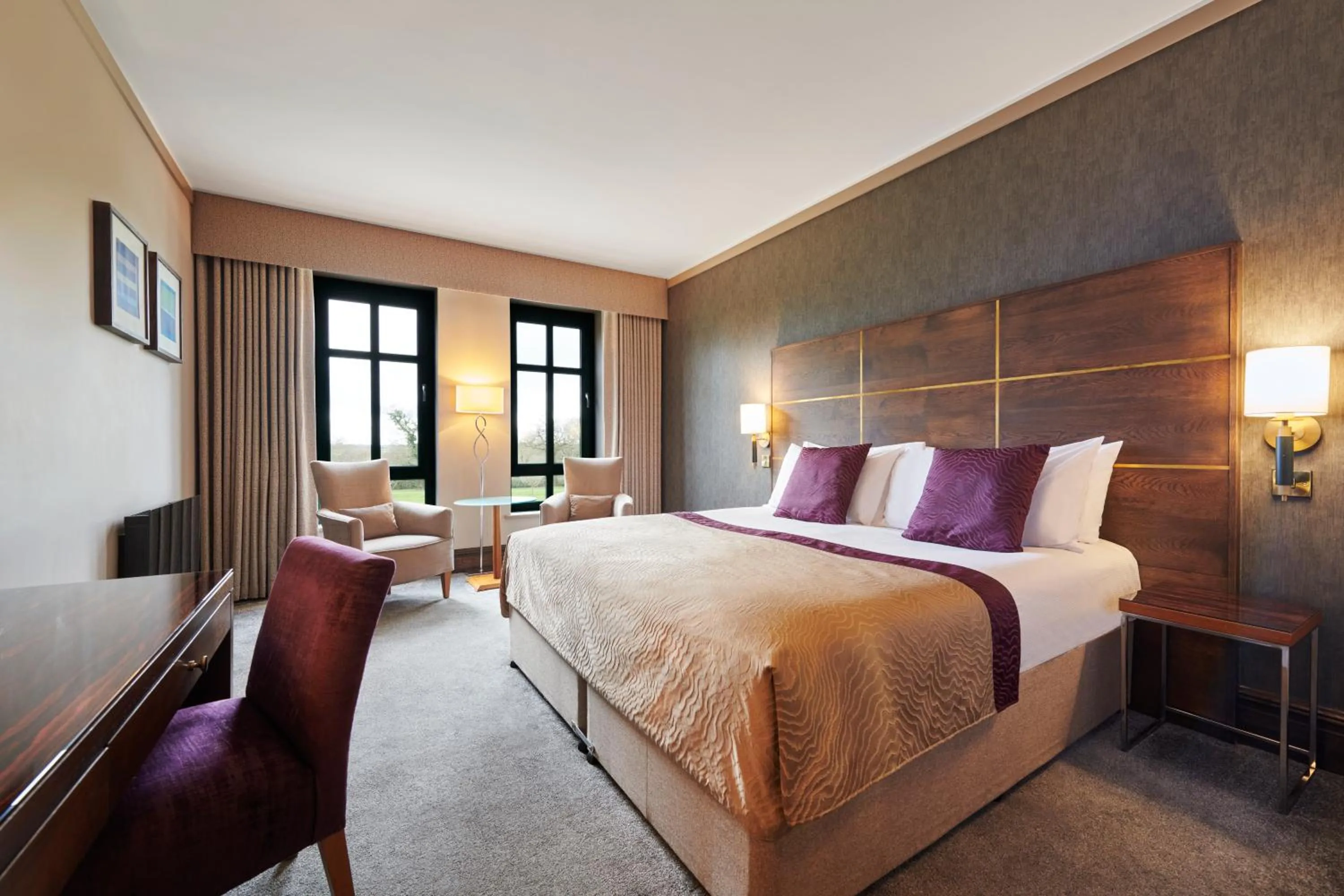 Bed in Aldwark Manor Estate