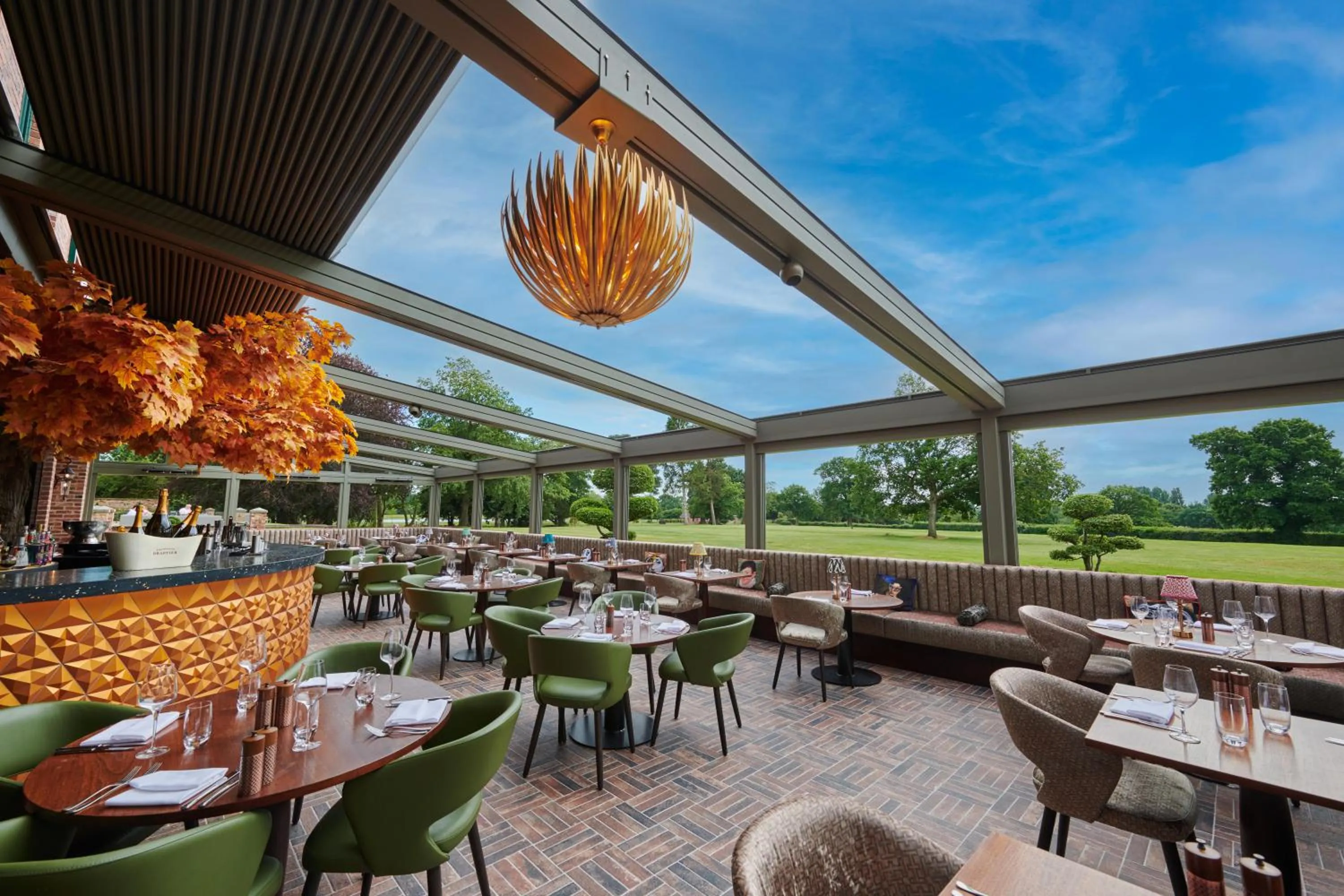 Restaurant/places to eat in Aldwark Manor Estate