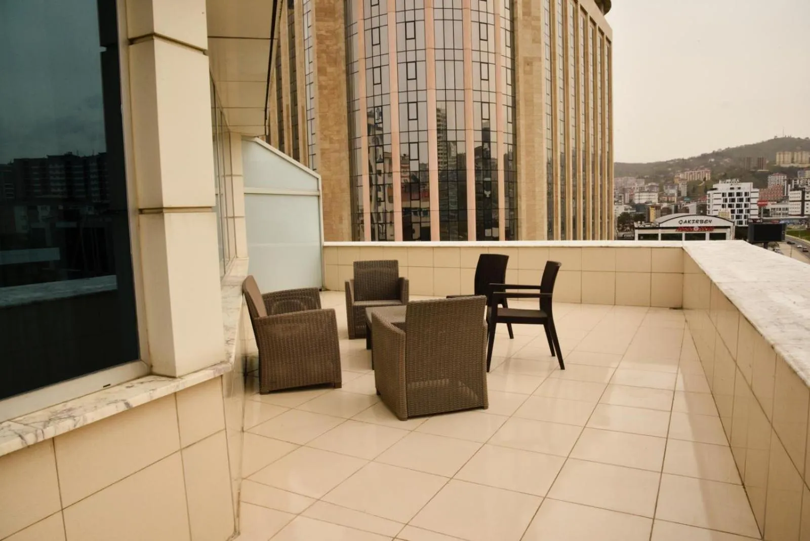 Balcony/Terrace in Cevaher Hotel & Suıtes