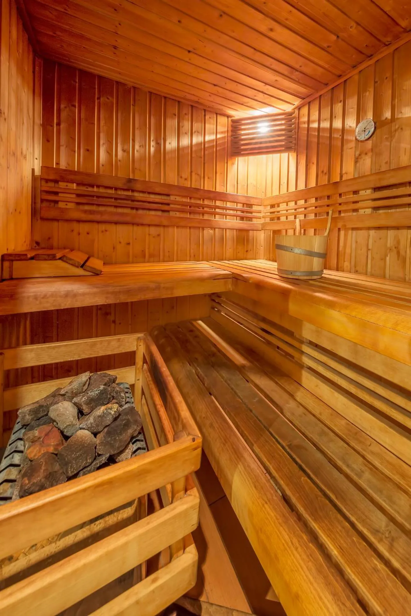 Sauna in Cevaher Hotel & Suıtes