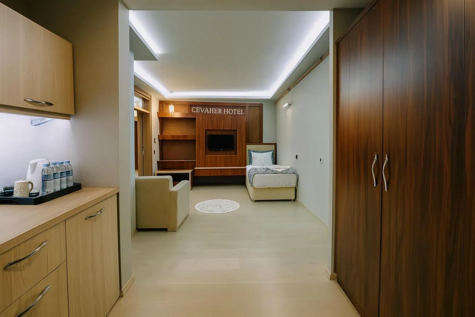 Bedroom in Cevaher Hotel & Suıtes