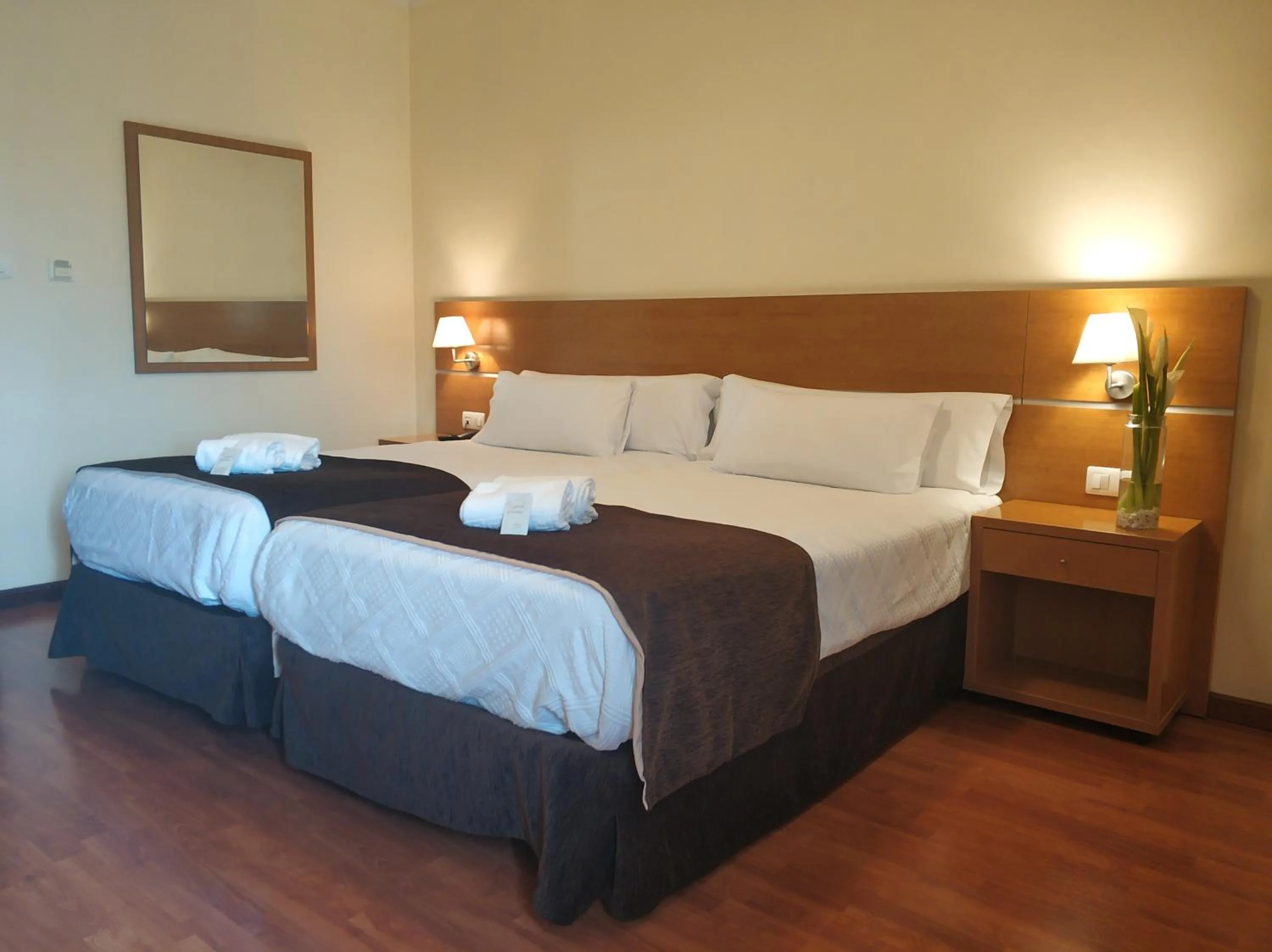 Bed in Hotel Avión by Bossh! Hotels