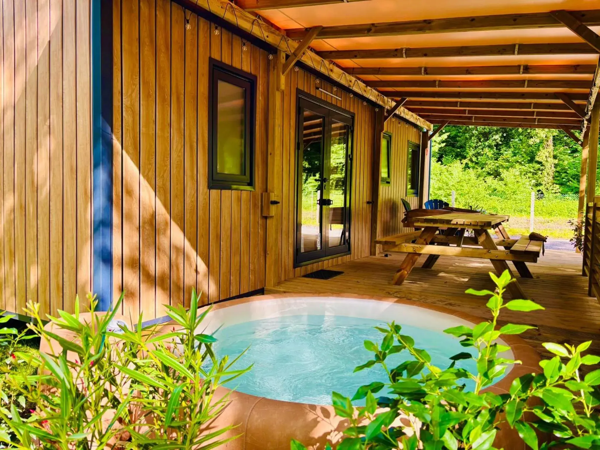 Deluxe Bungalow in Camping le Pré des Moines Deluxe Bungalow in Camping le Pré des Moines