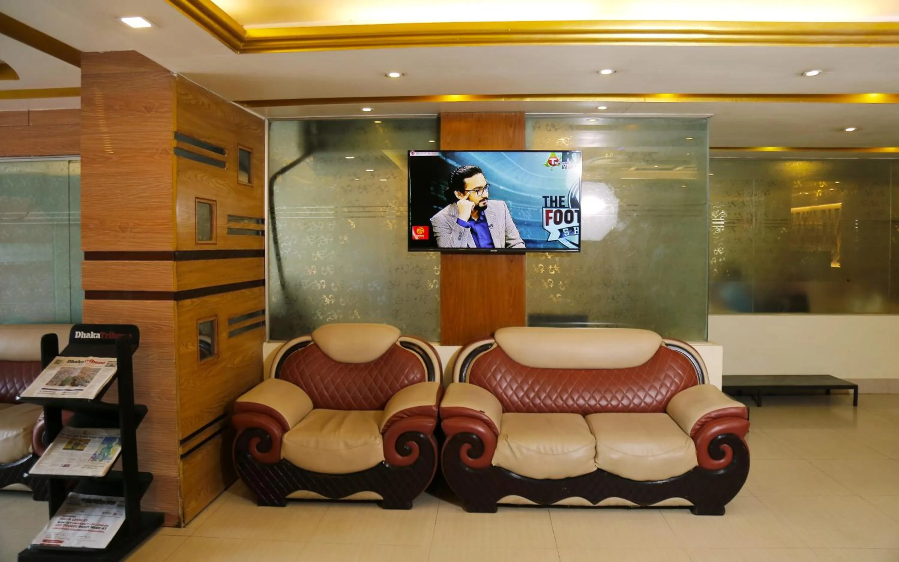 Seating area in Panshi Inn Sylhet