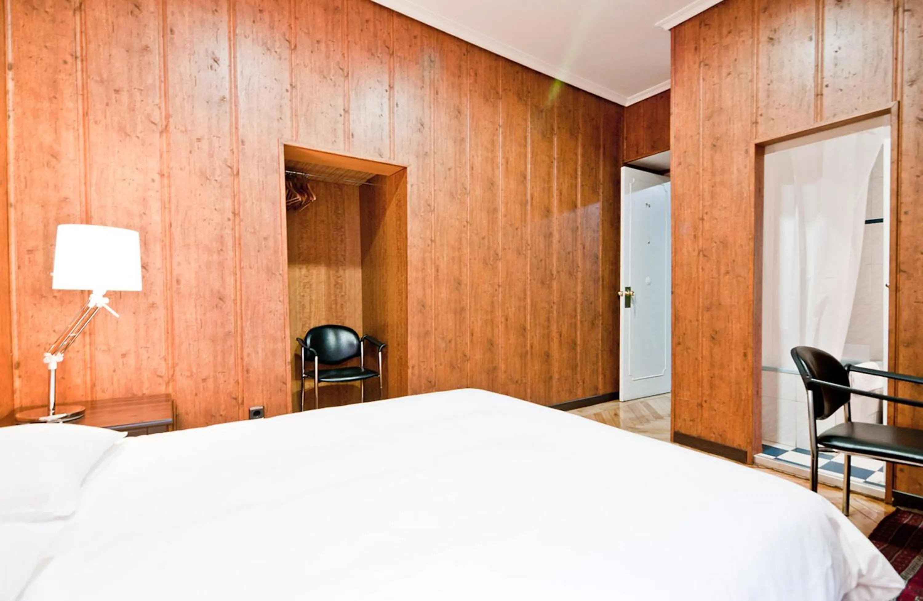 Bed in Hostal Asunción