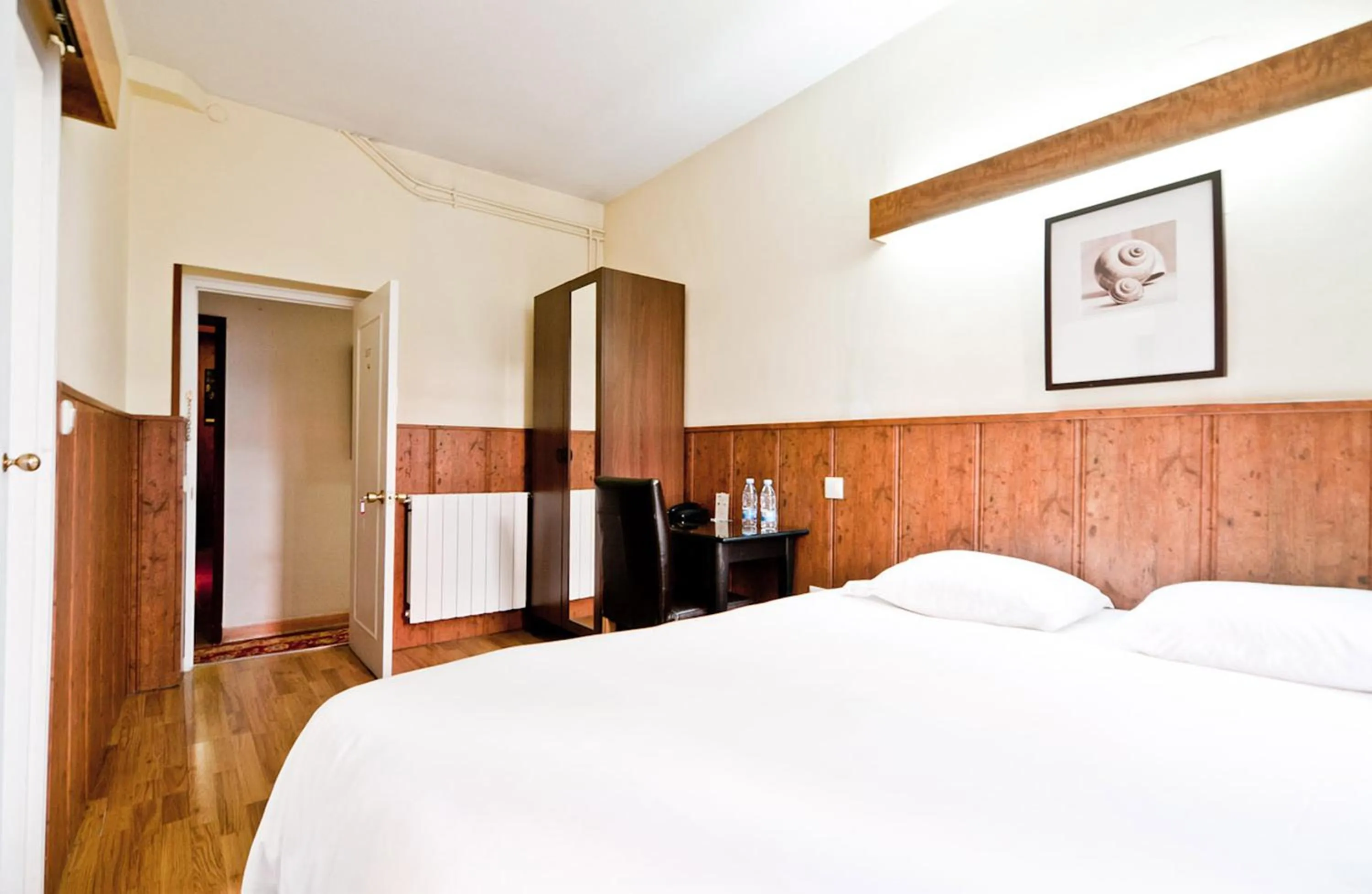 Bed in Hostal Asunción