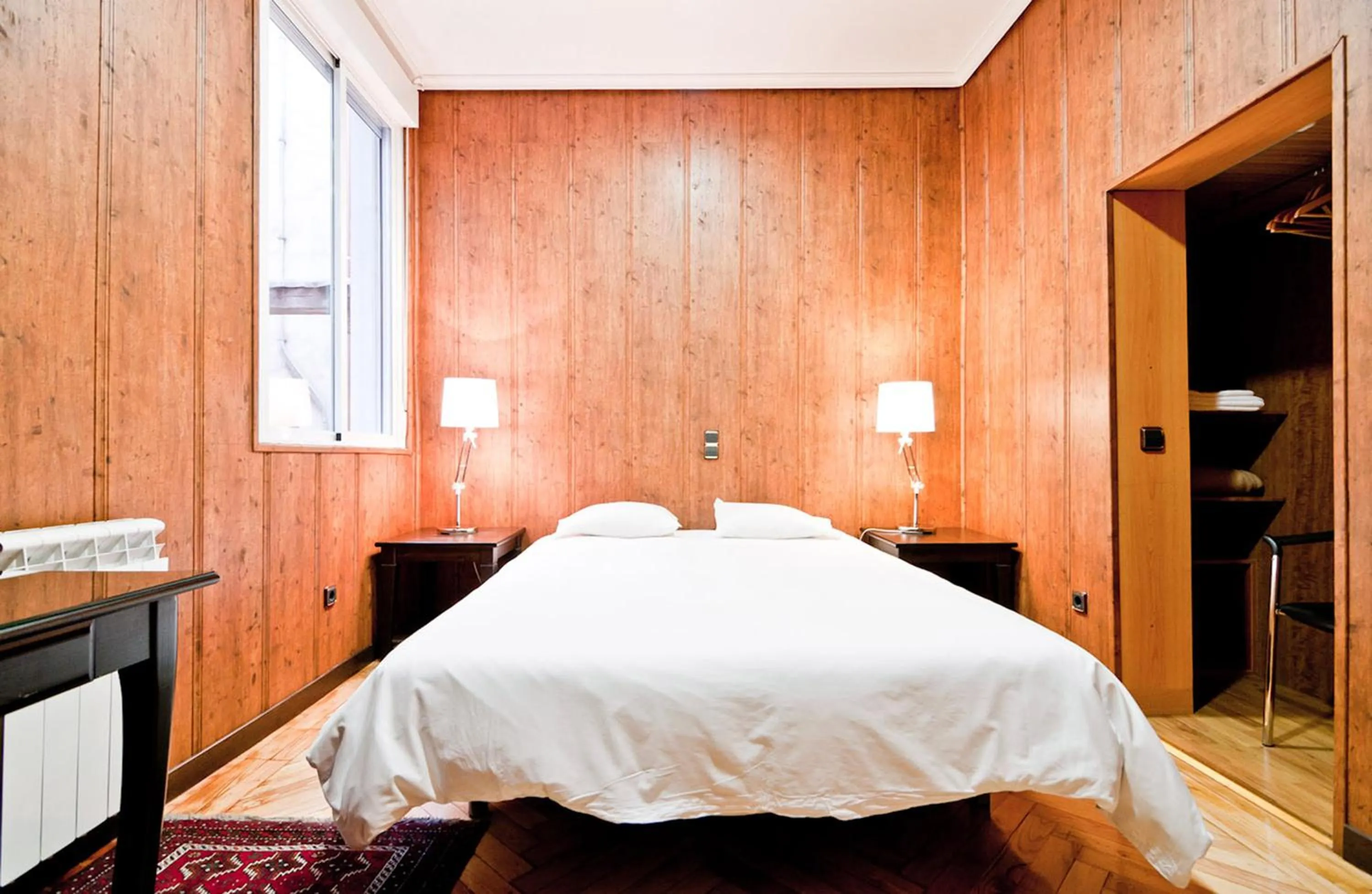 Bed in Hostal Asunción