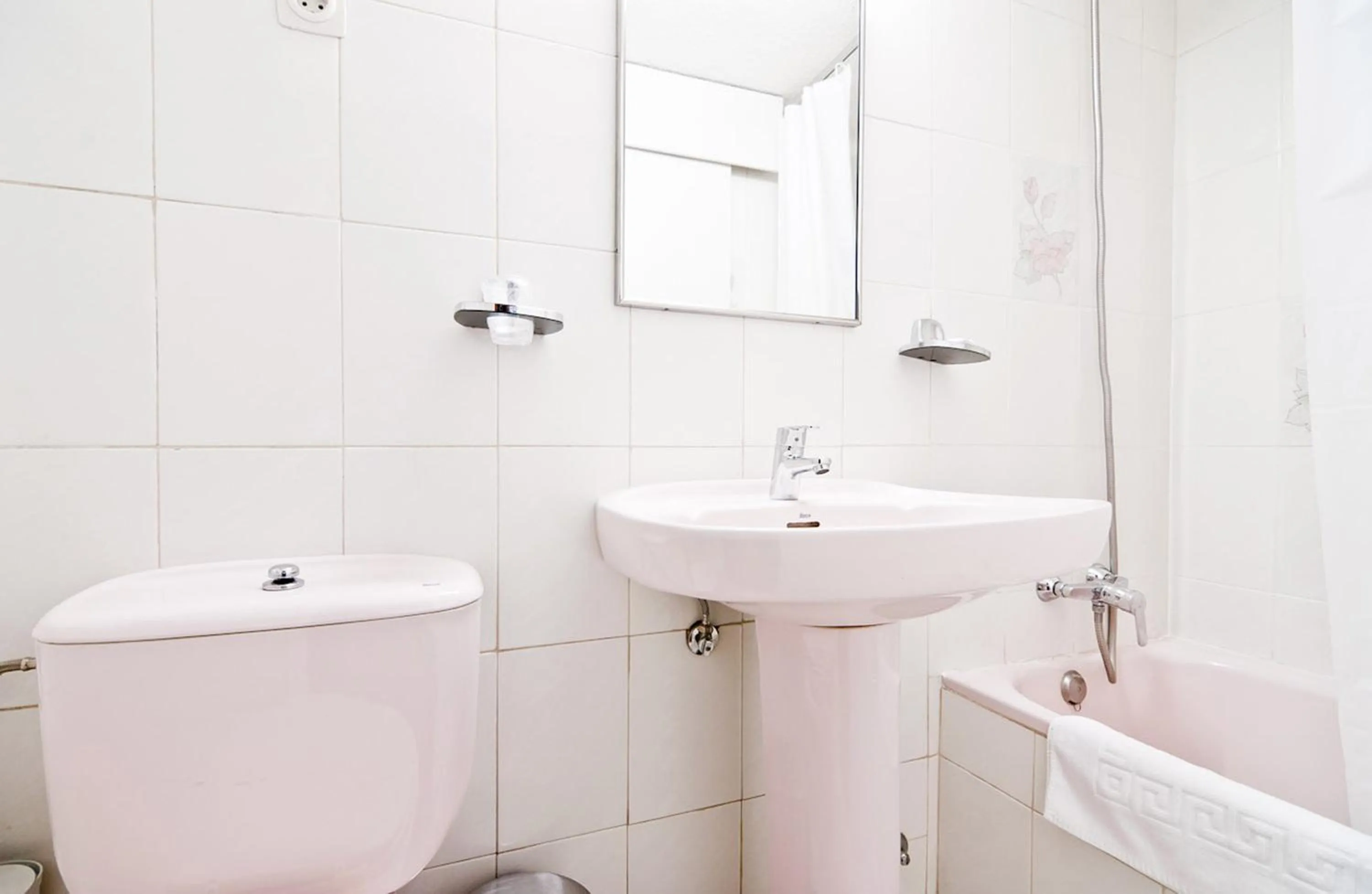 Bathroom in Hostal Asunción