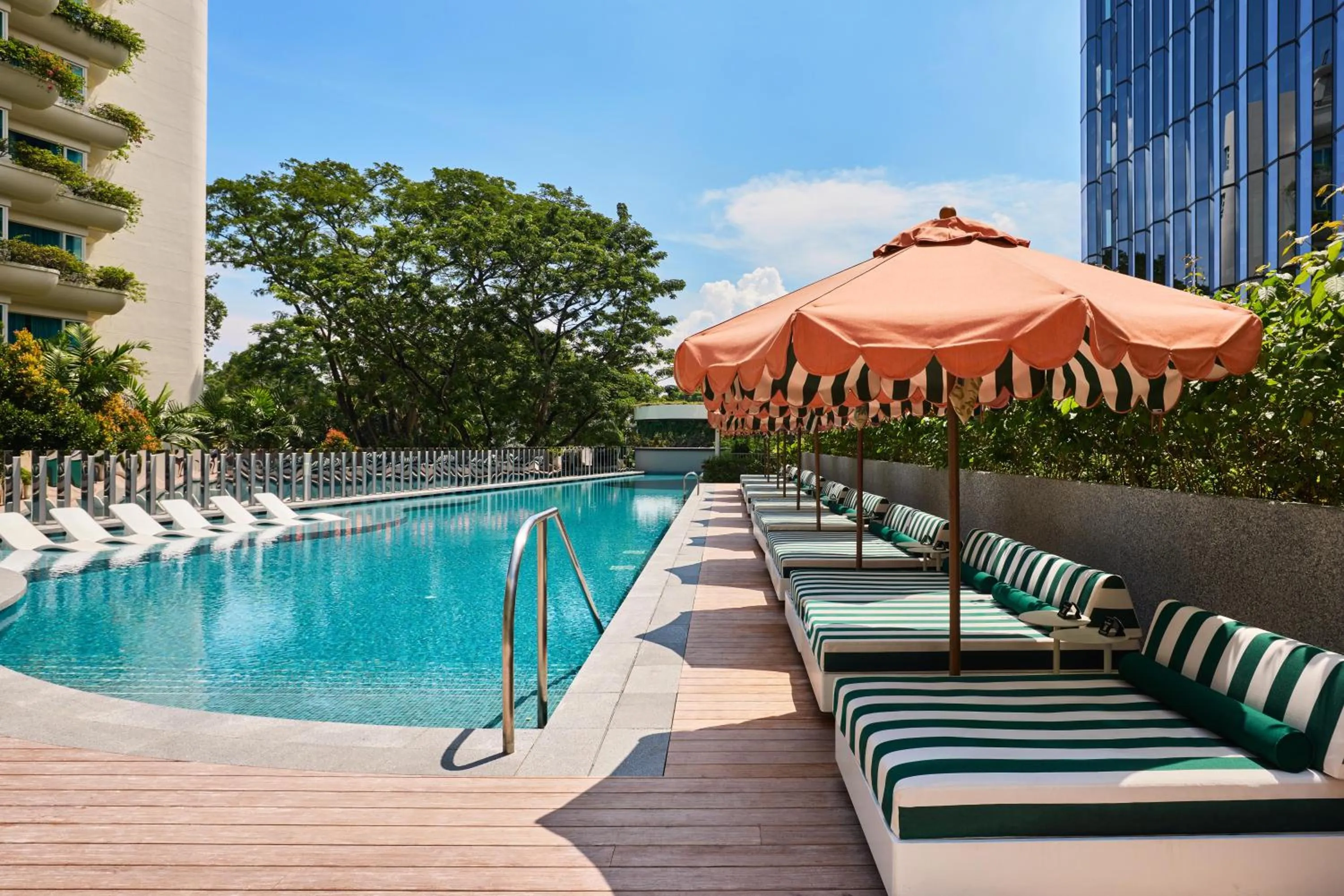 Swimming pool in The Standard, Singapore