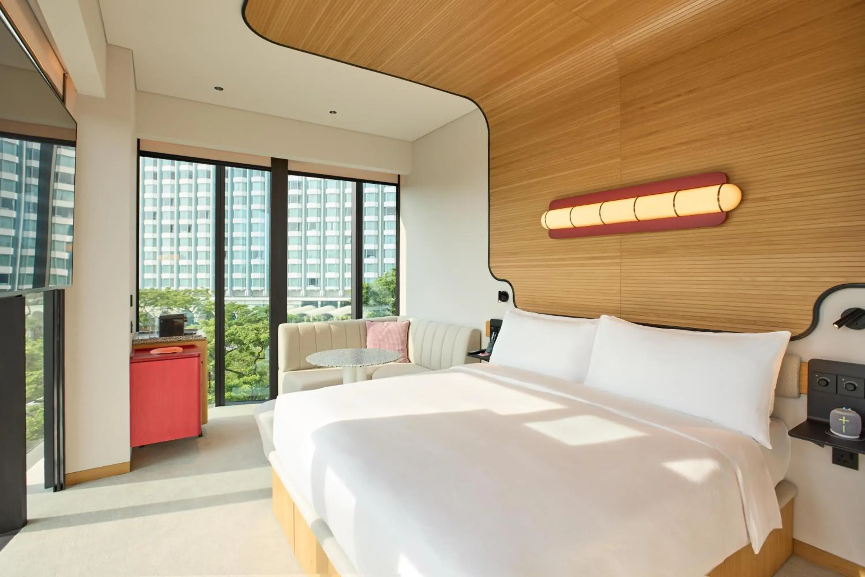 Bed in The Standard, Singapore Bed in The Standard, Singapore
