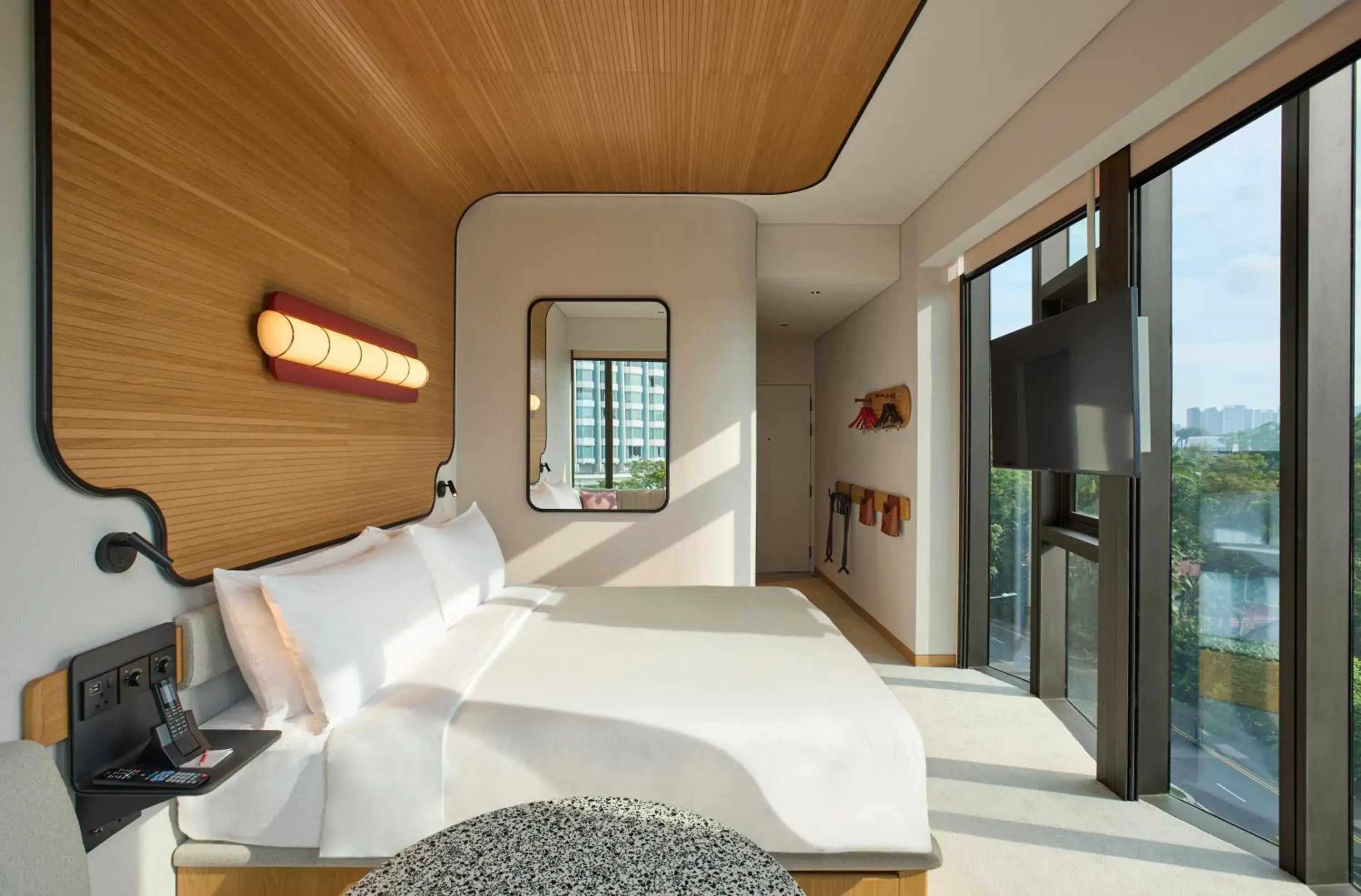 Bed in The Standard, Singapore Bed in The Standard, Singapore