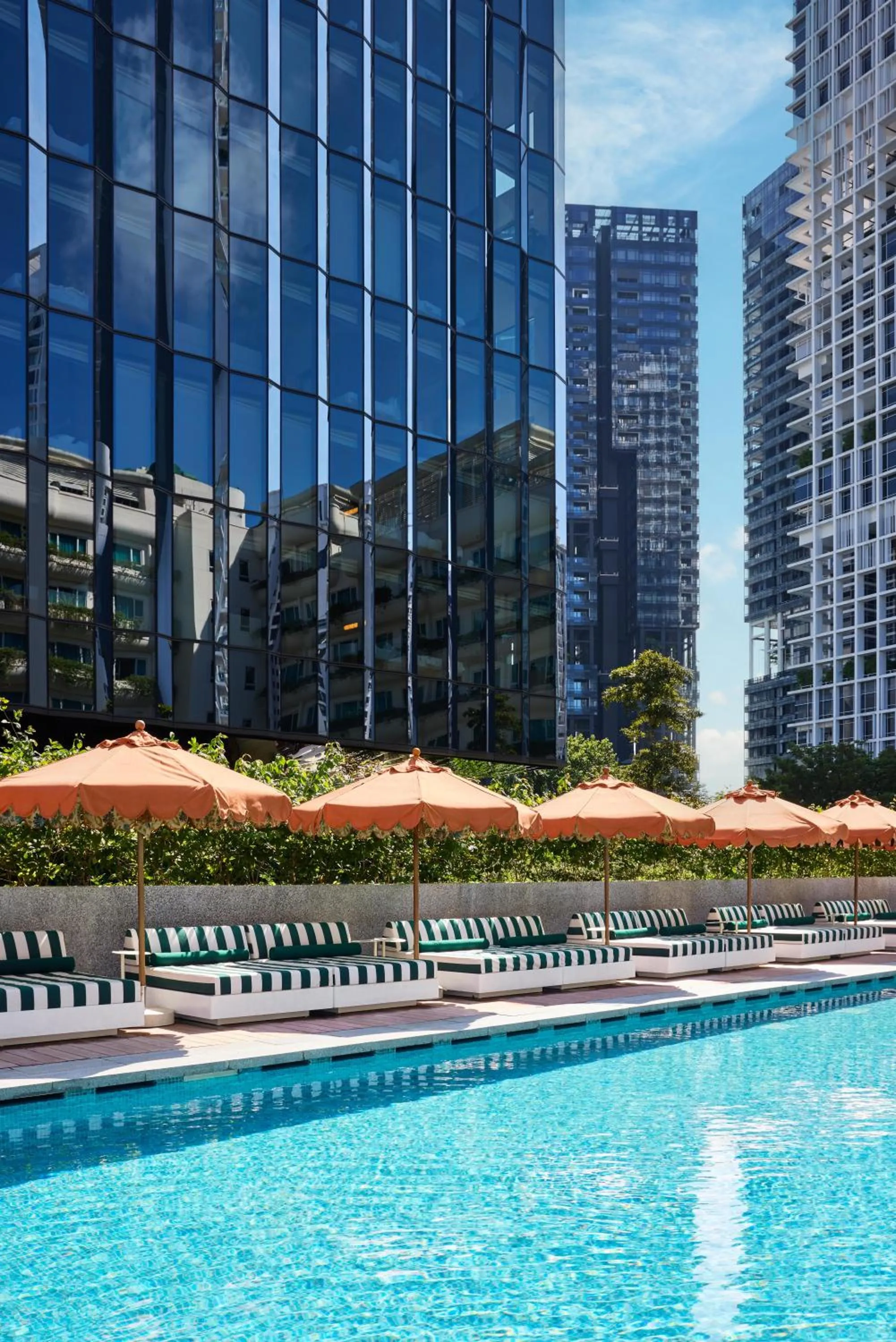 Swimming pool in The Standard, Singapore