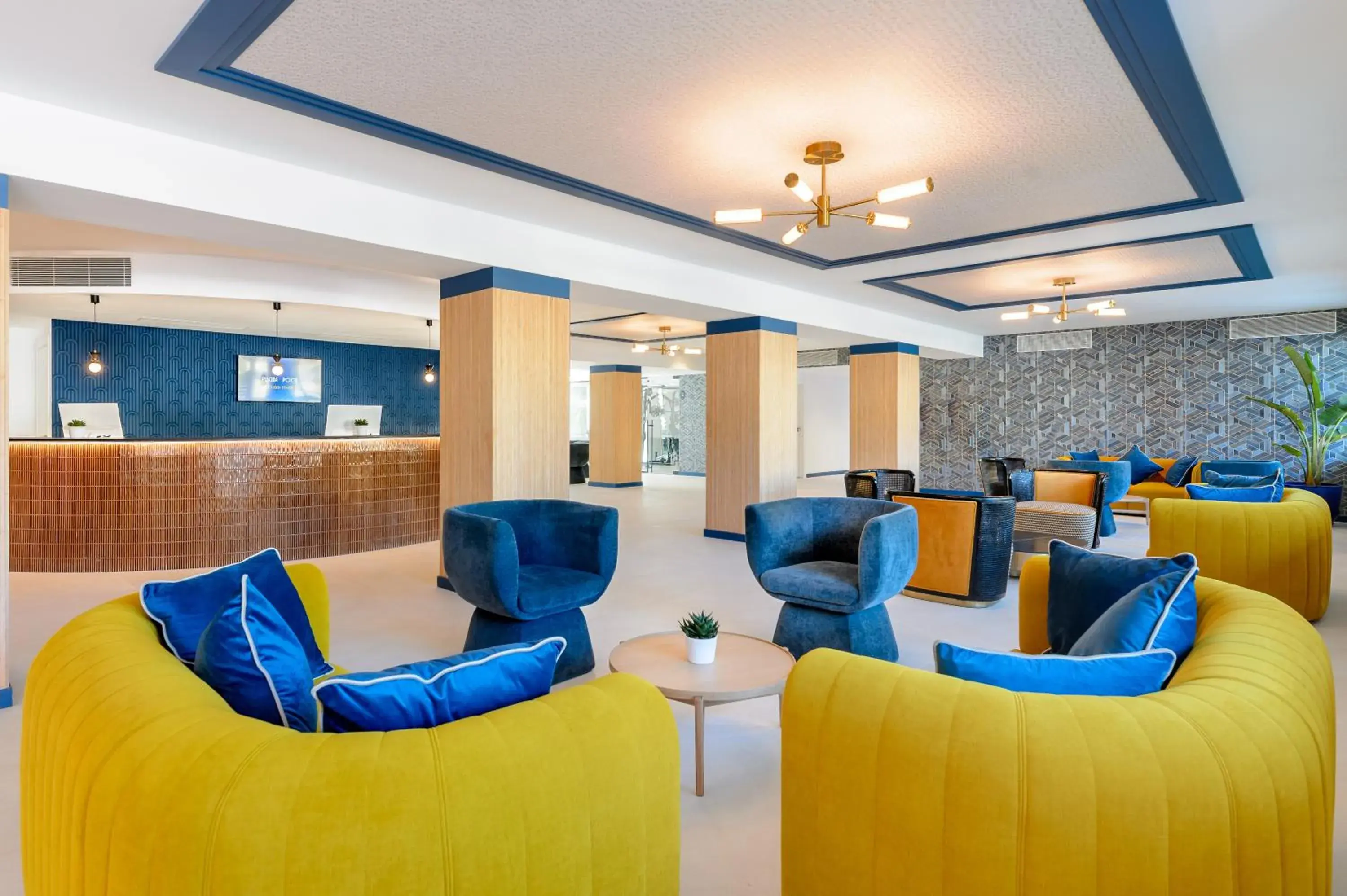 Lobby or reception in Hotel Vibra Palma Cactus Lobby or reception in Hotel Vibra Palma Cactus