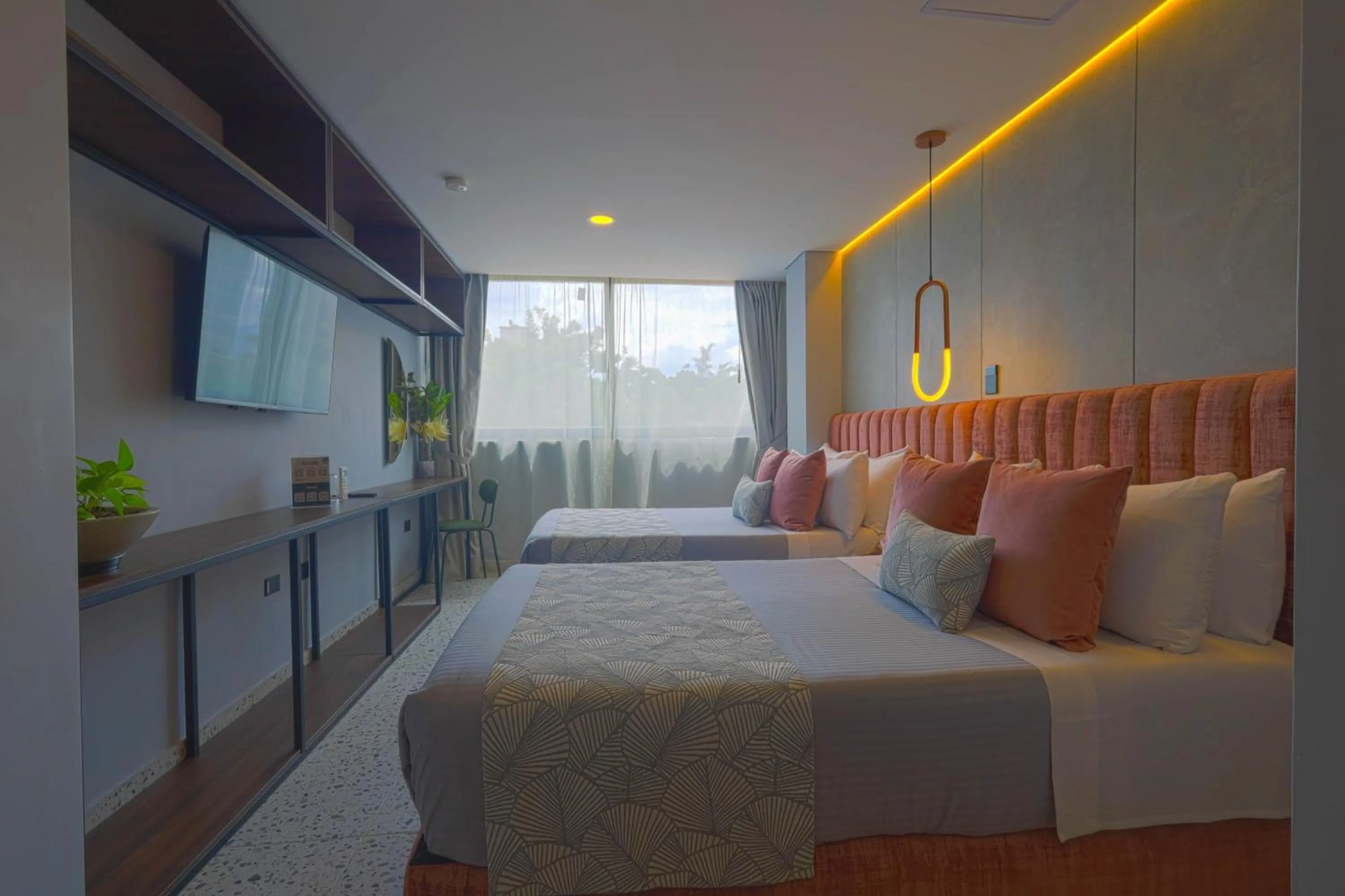 Property building, Bed in The O by Seekers Medellín