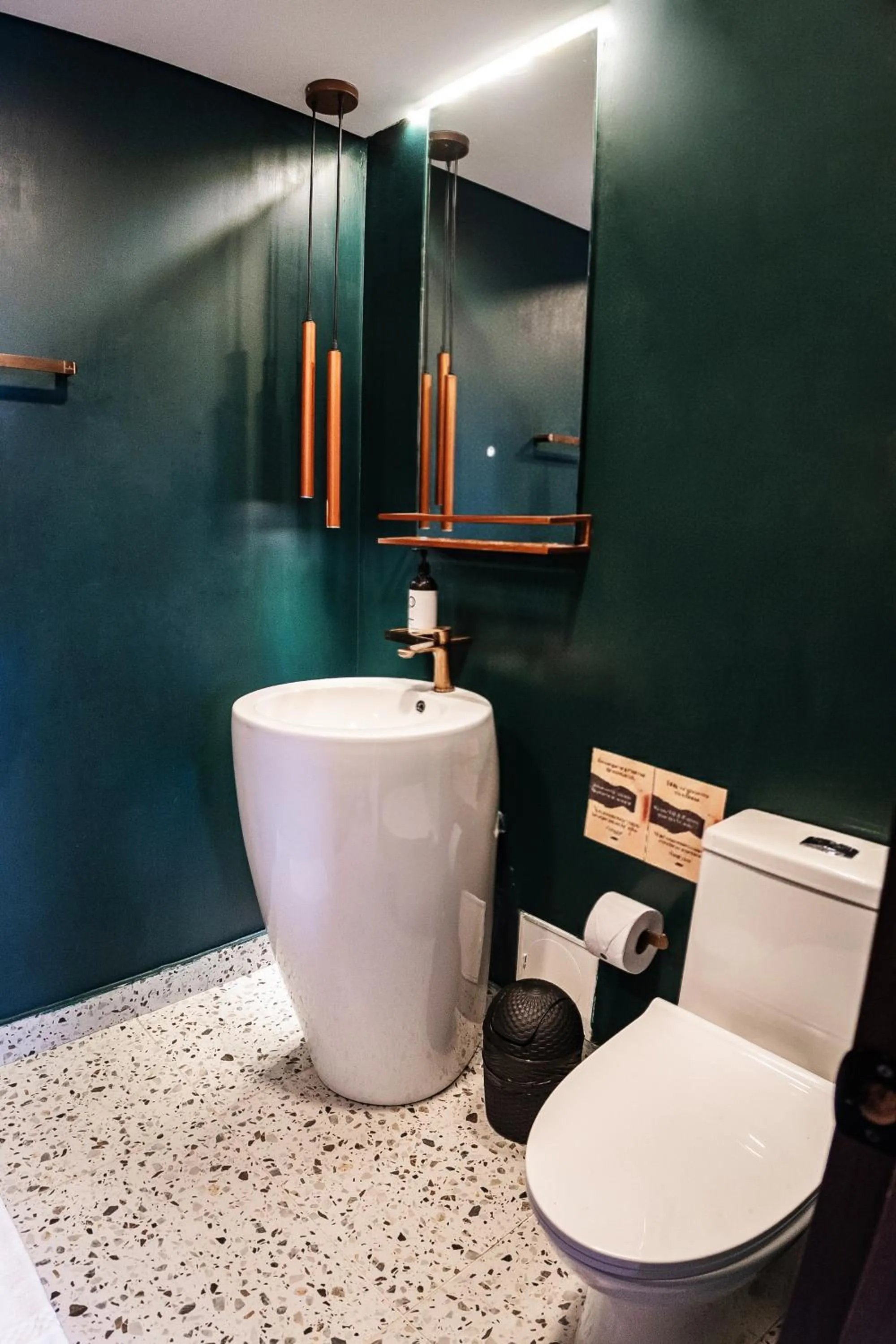 Bathroom in The O by Seekers Medellín