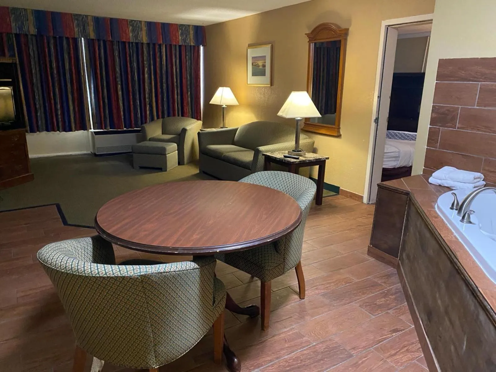 Bed in Super 8 by Wyndham Fort Wayne